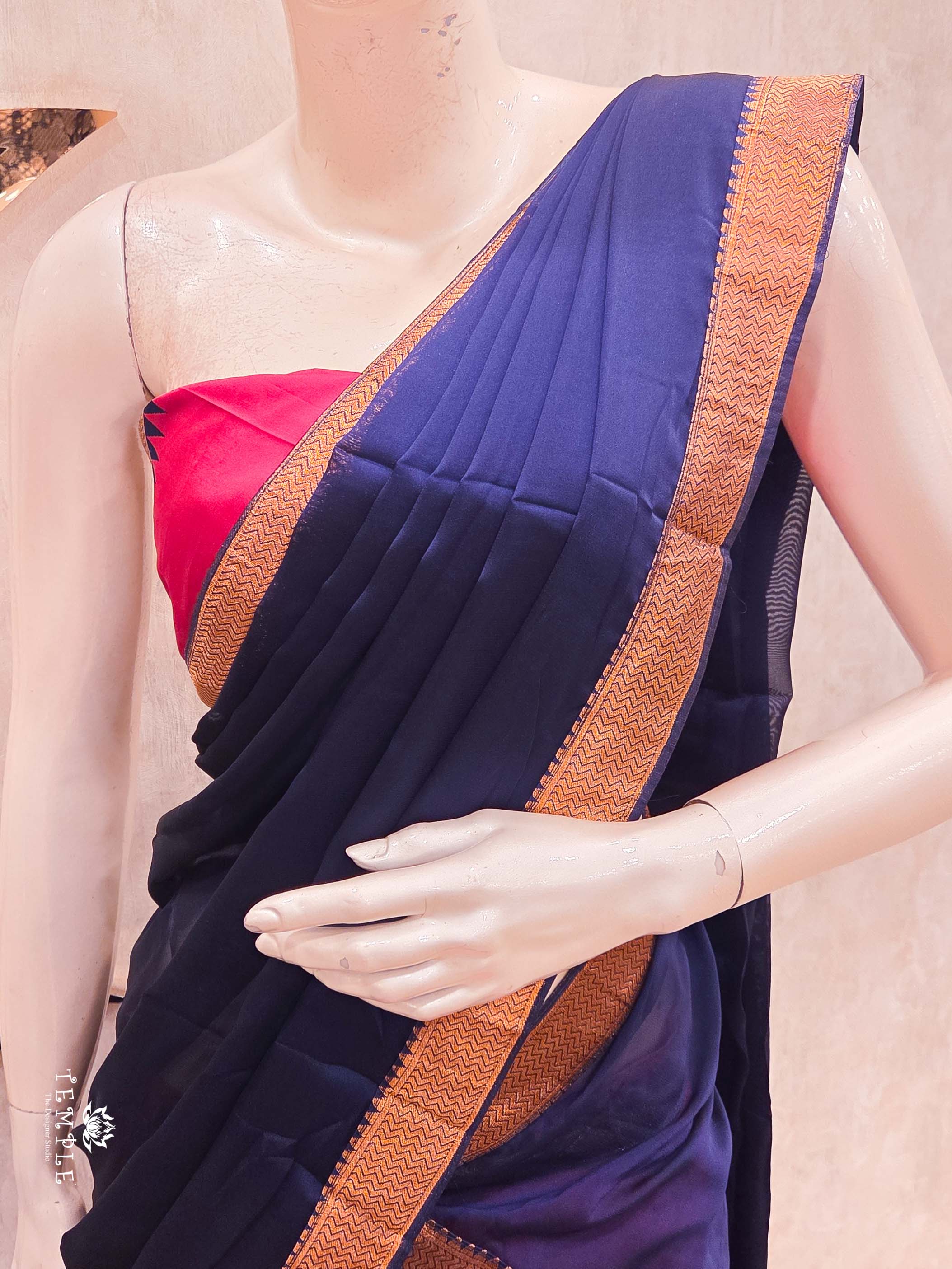 Silk Pattu Pavadai With Dhavani Set | TTDS2161