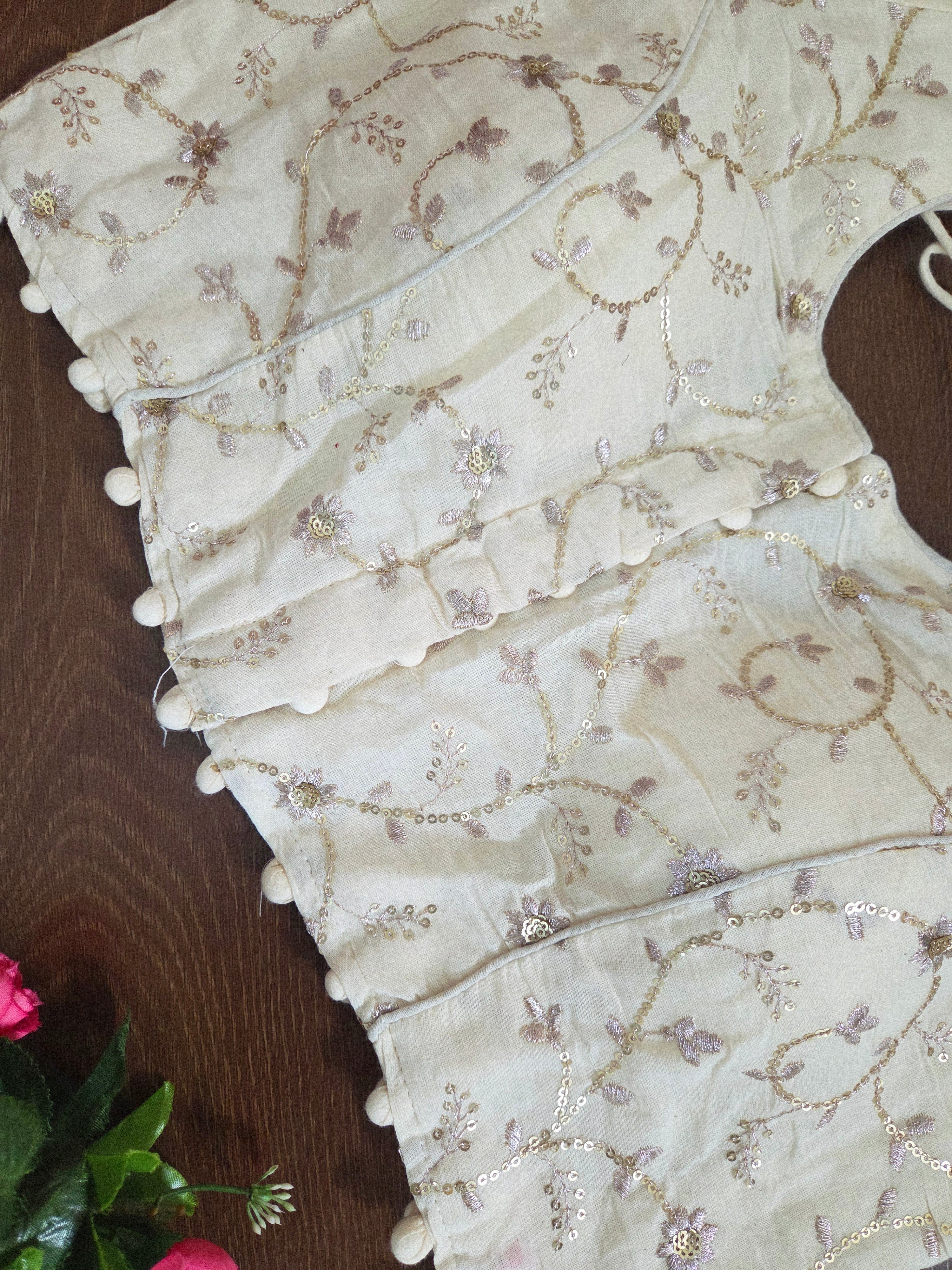 Pure Kadhi Readymade Blouse | TTDS2296