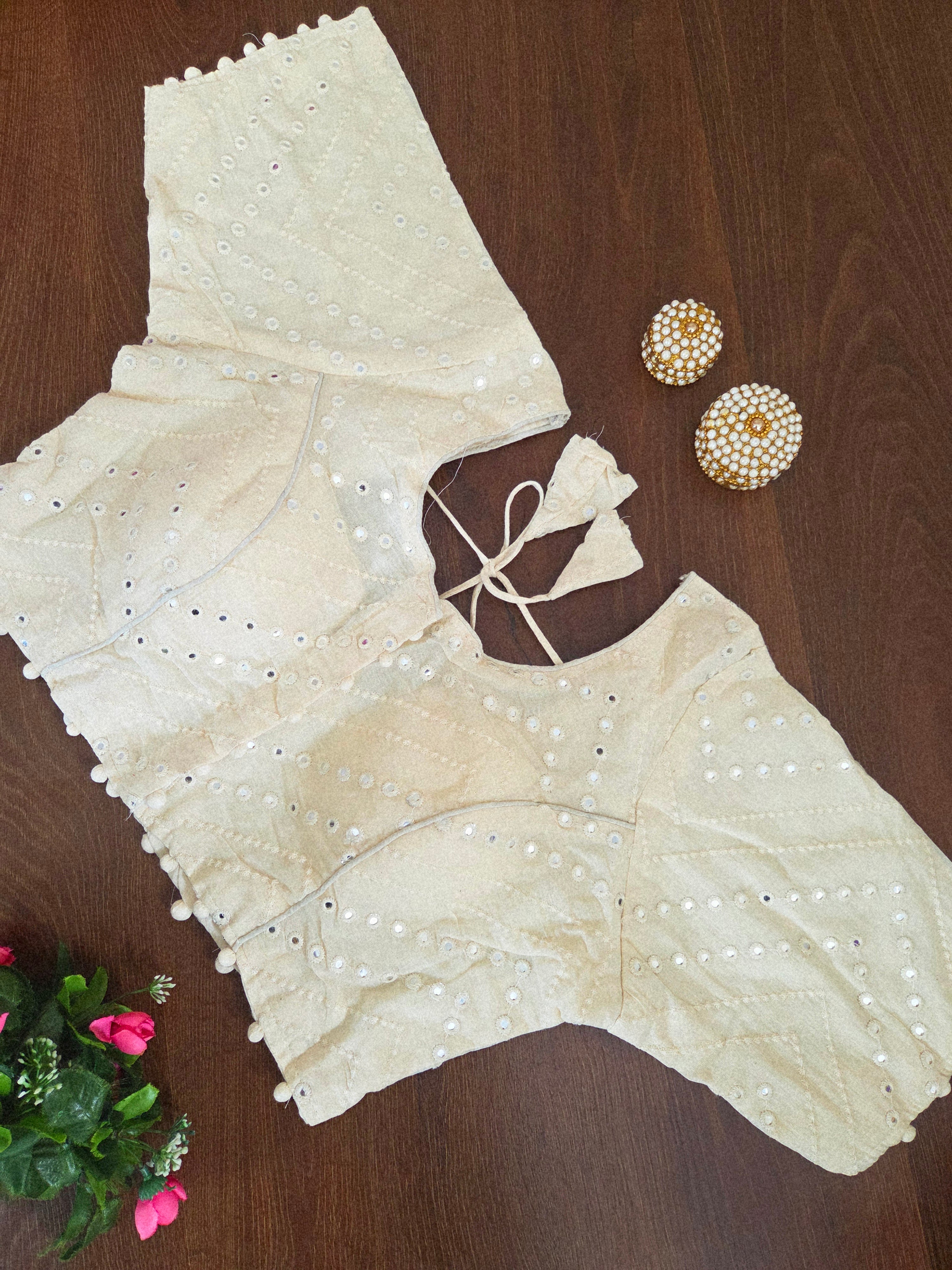 Pure Kadhi Readymade Blouse | TTDS2296