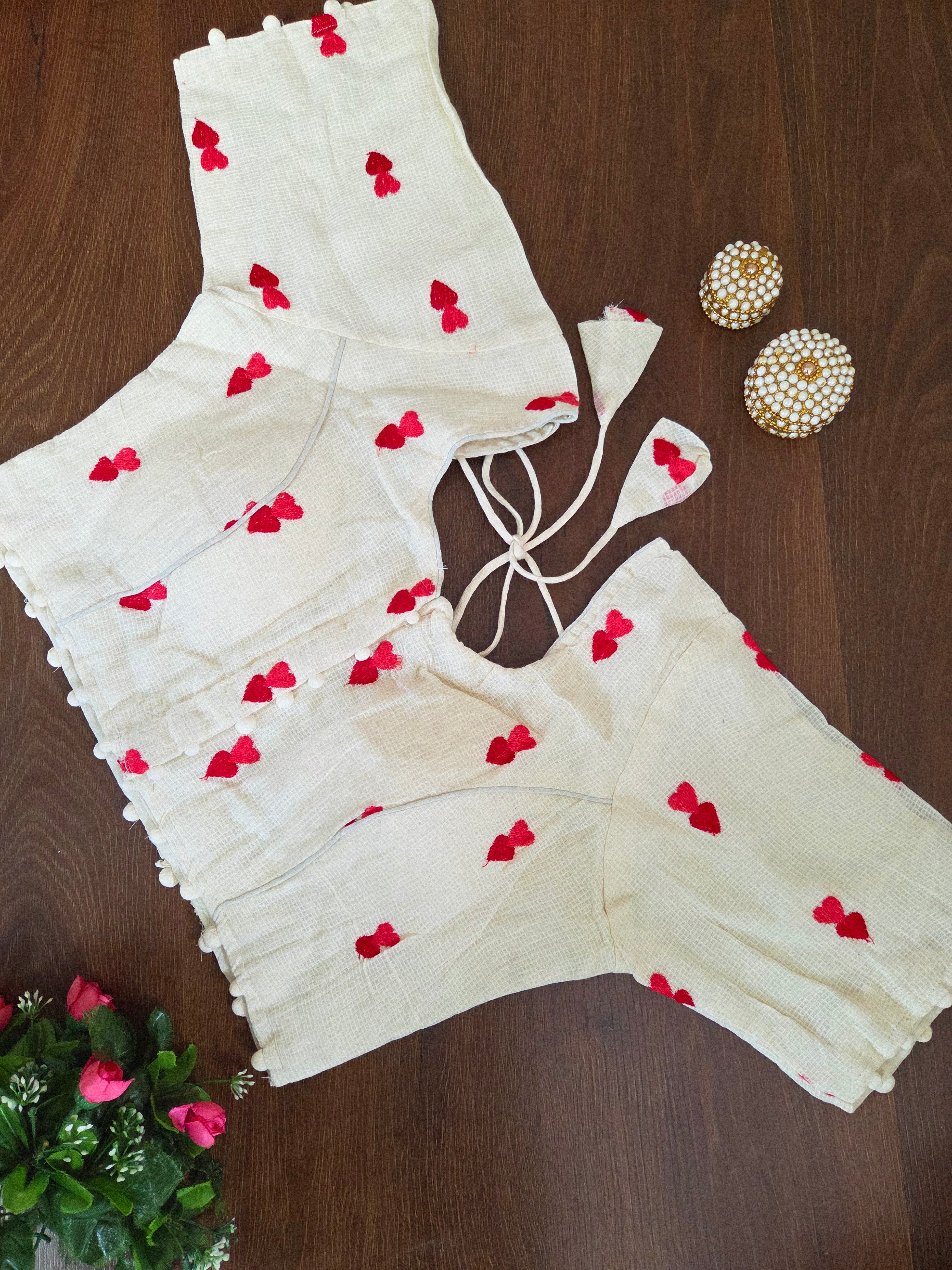 Pure Kadhi Readymade Blouse | TTDS2296