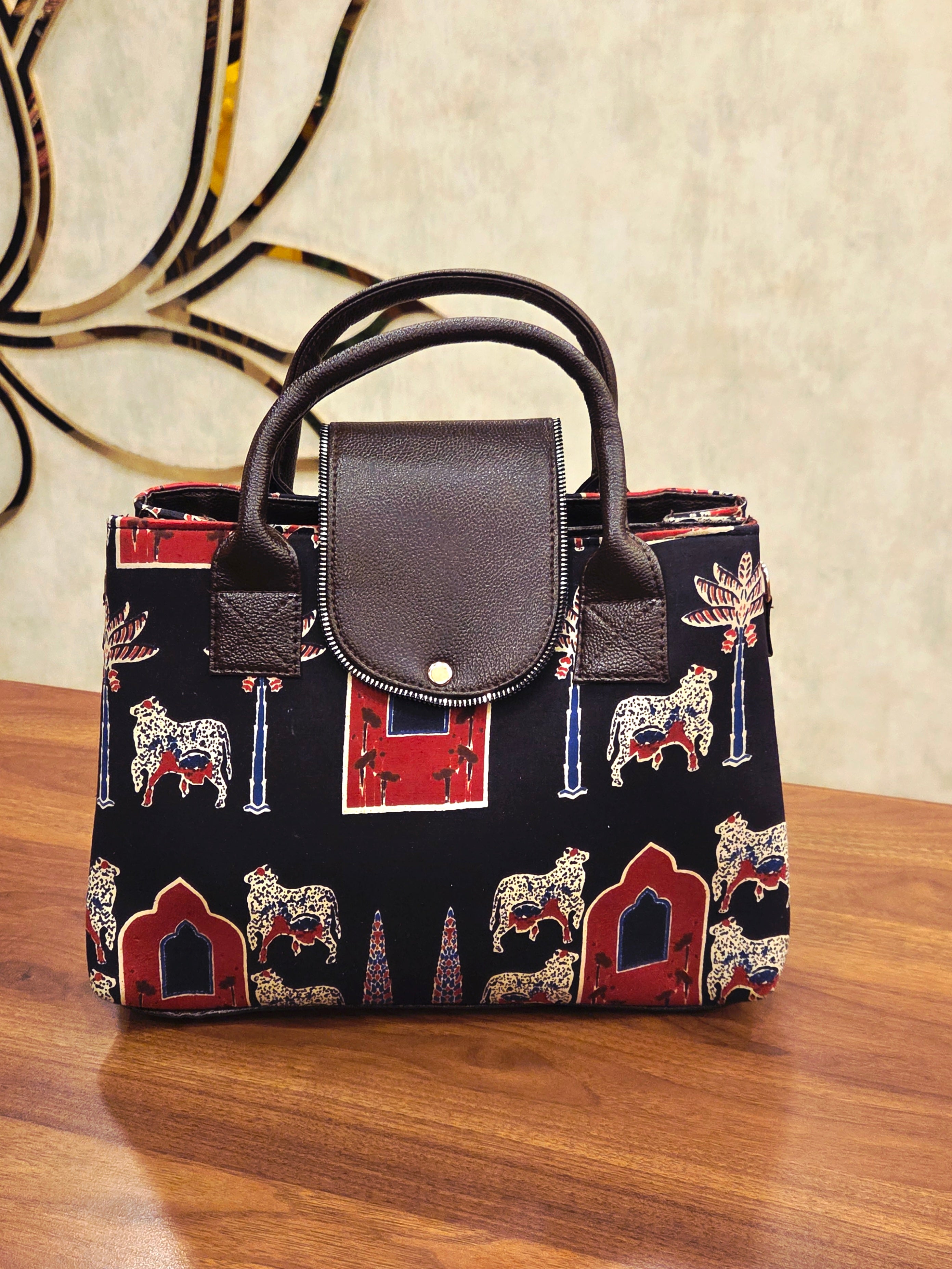Triple Partition Sling Cum Hand Bag | TTDS2322