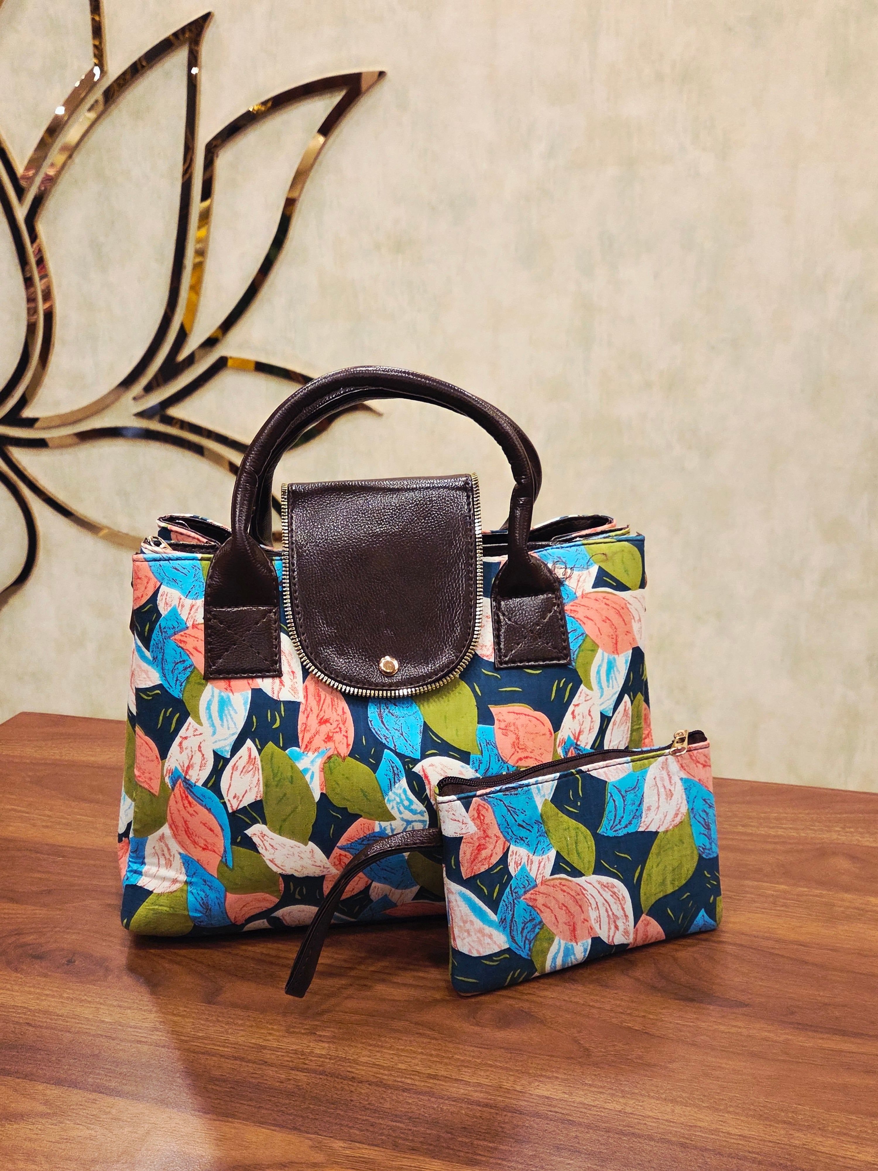 Triple Partition Sling Cum Hand Bag | TTDS2322