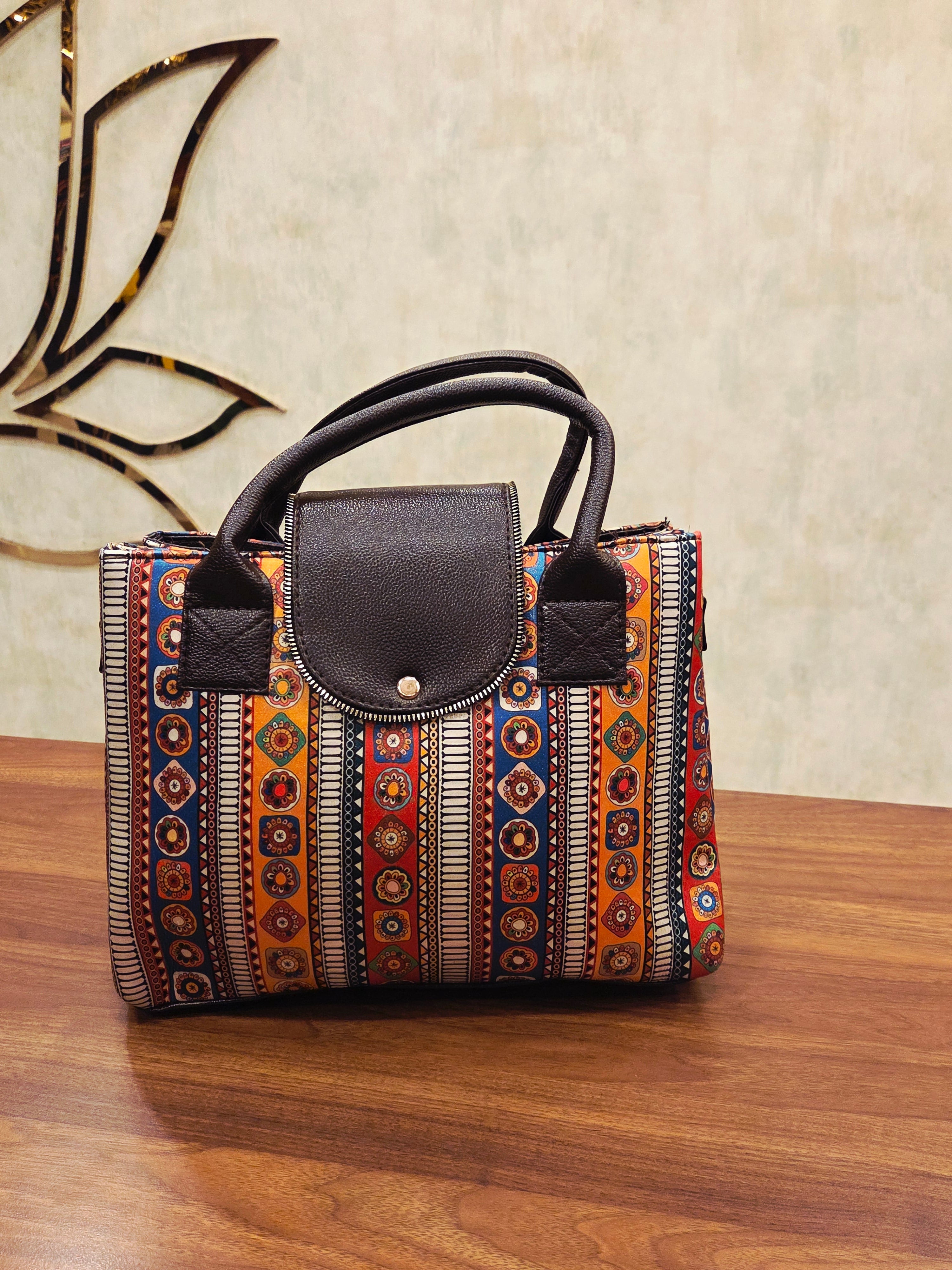 Triple Partition Sling Cum Hand Bag | TTDS2322
