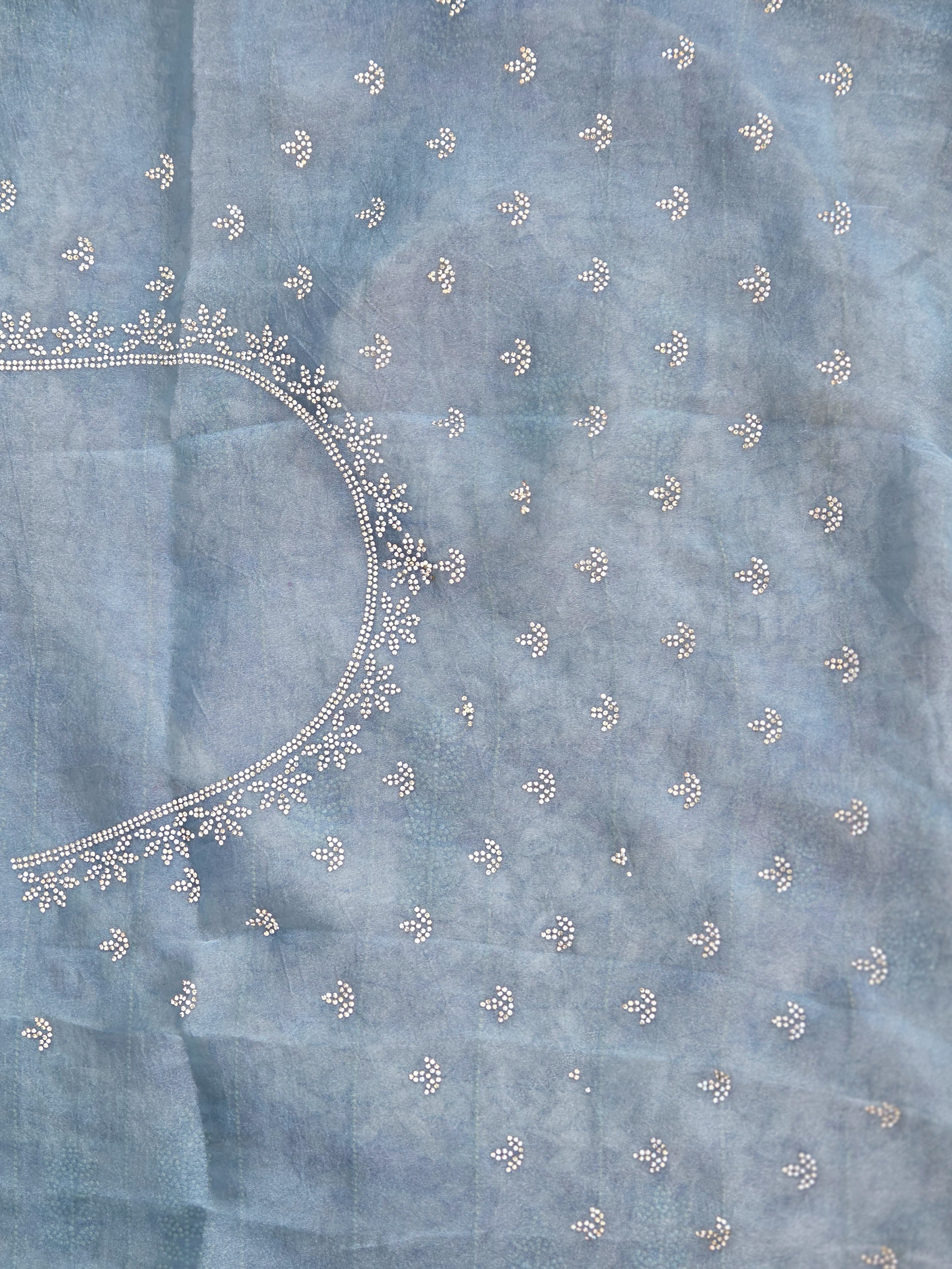 Designer Saree With Stone Work | TTDS3229