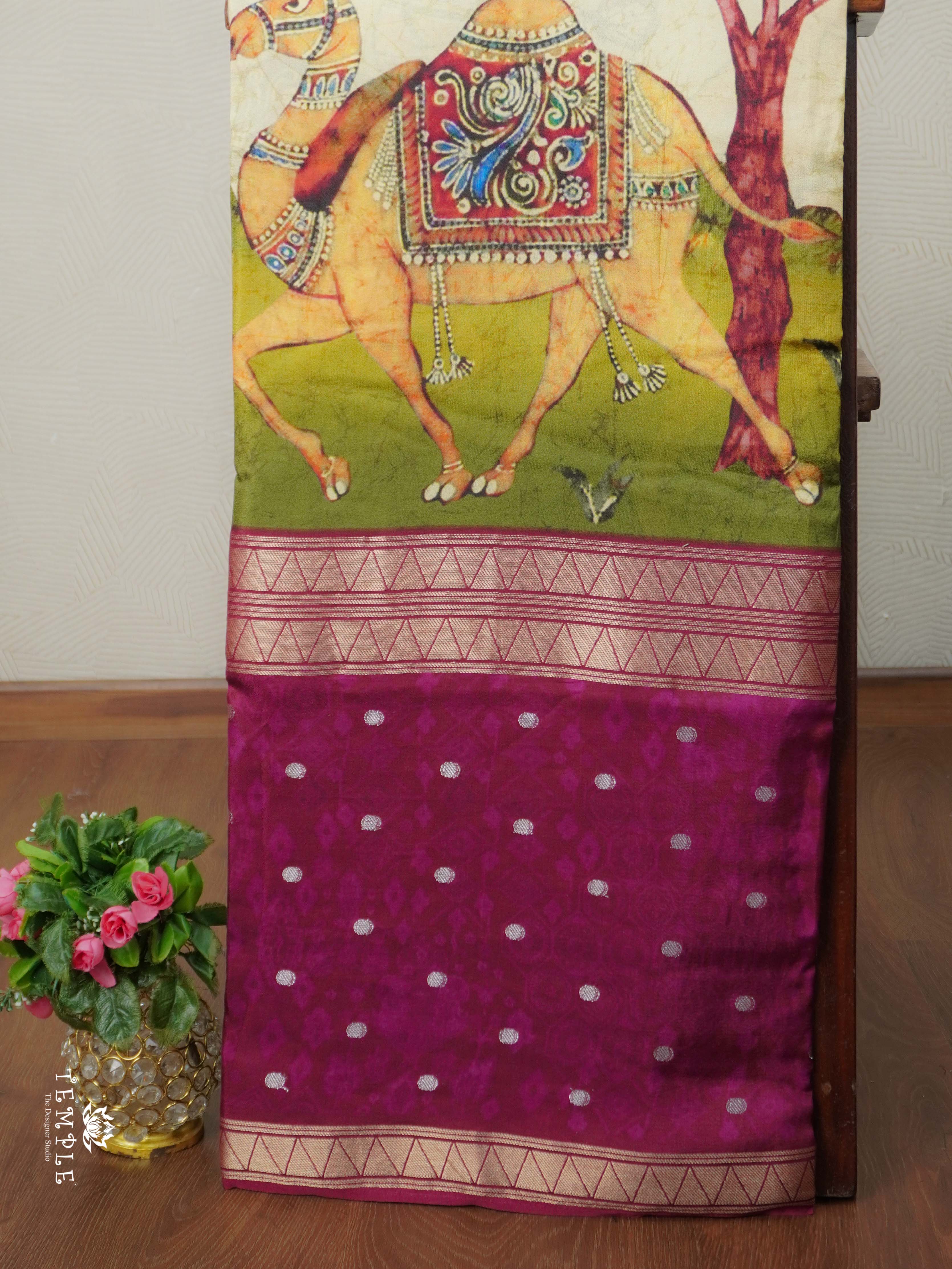 Premium Viscose Georgette Saree | TTDS2707