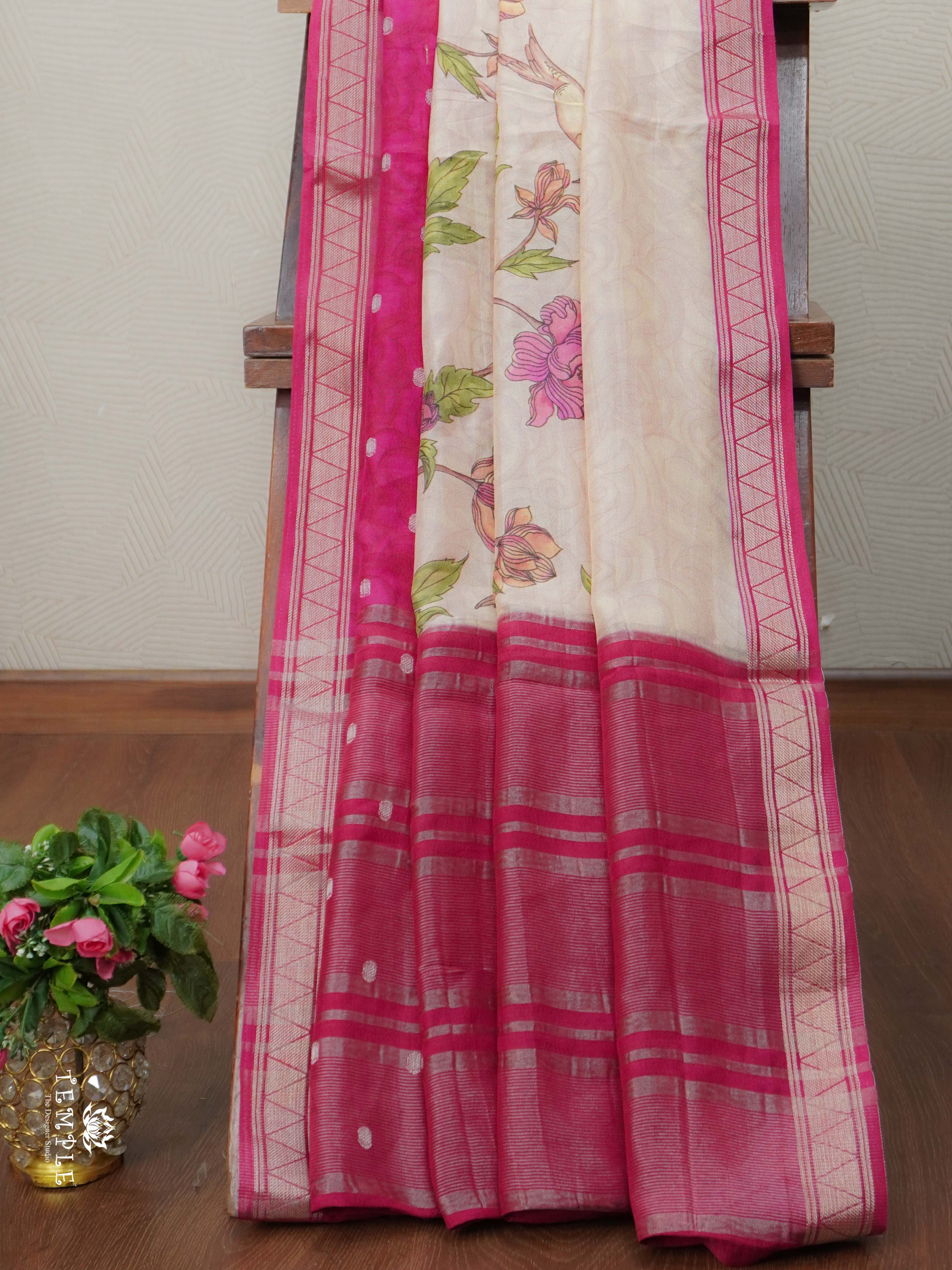 Premium Viscose Georgette Saree | TTDS2707