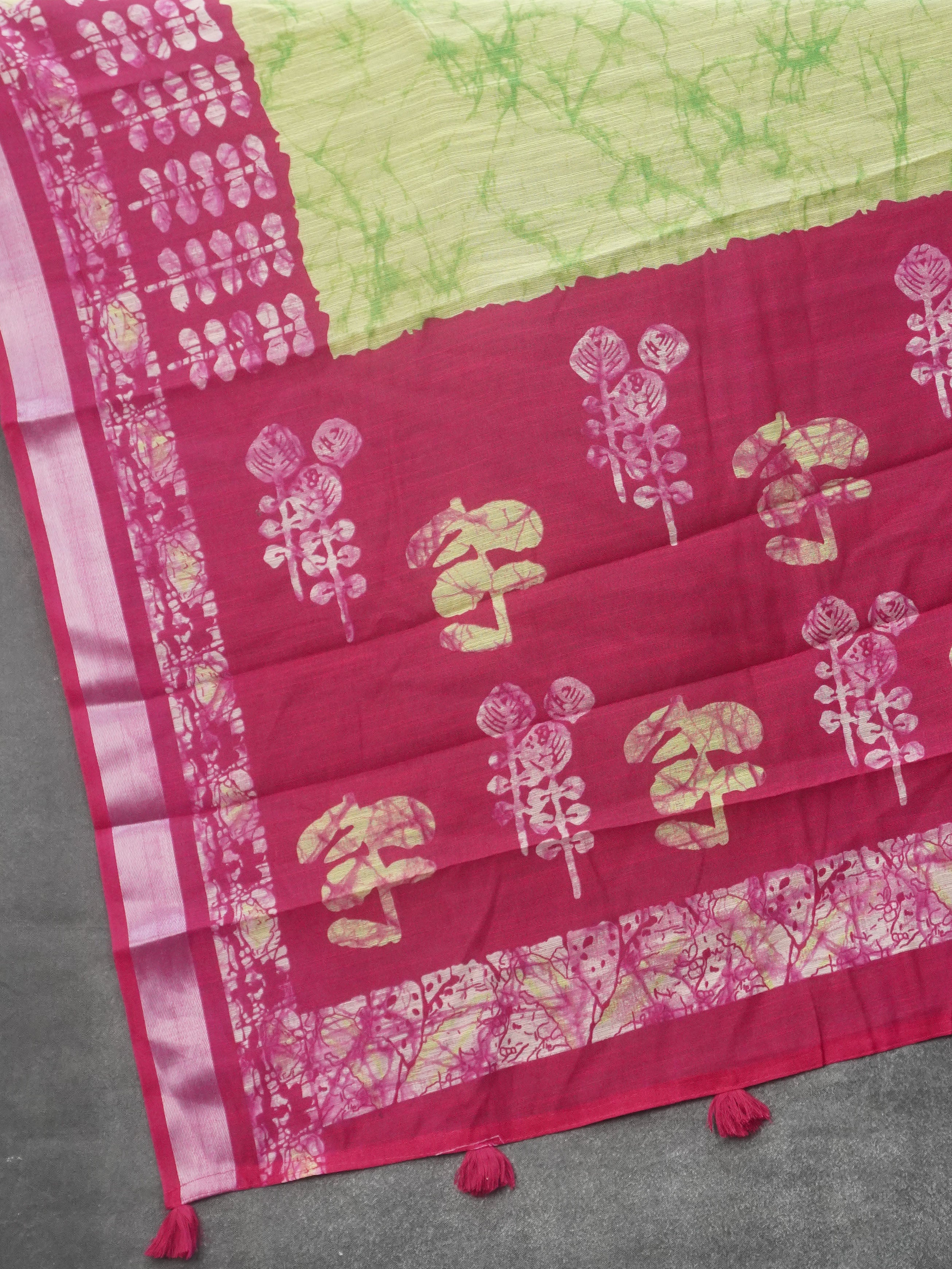 Chanderi Cotton Saree | TTDS3222