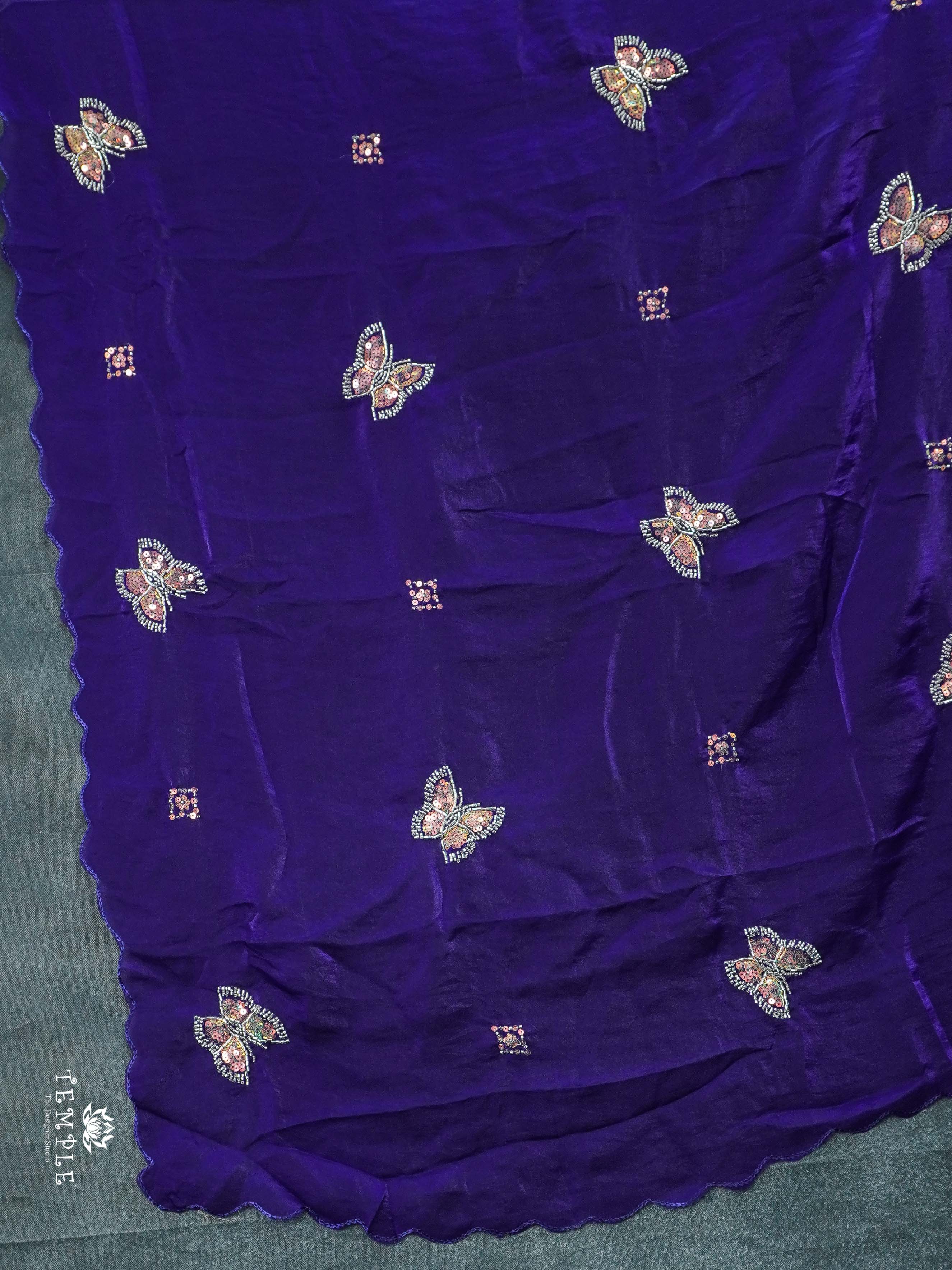 Designer Saree With Bead Work | TTDS2236