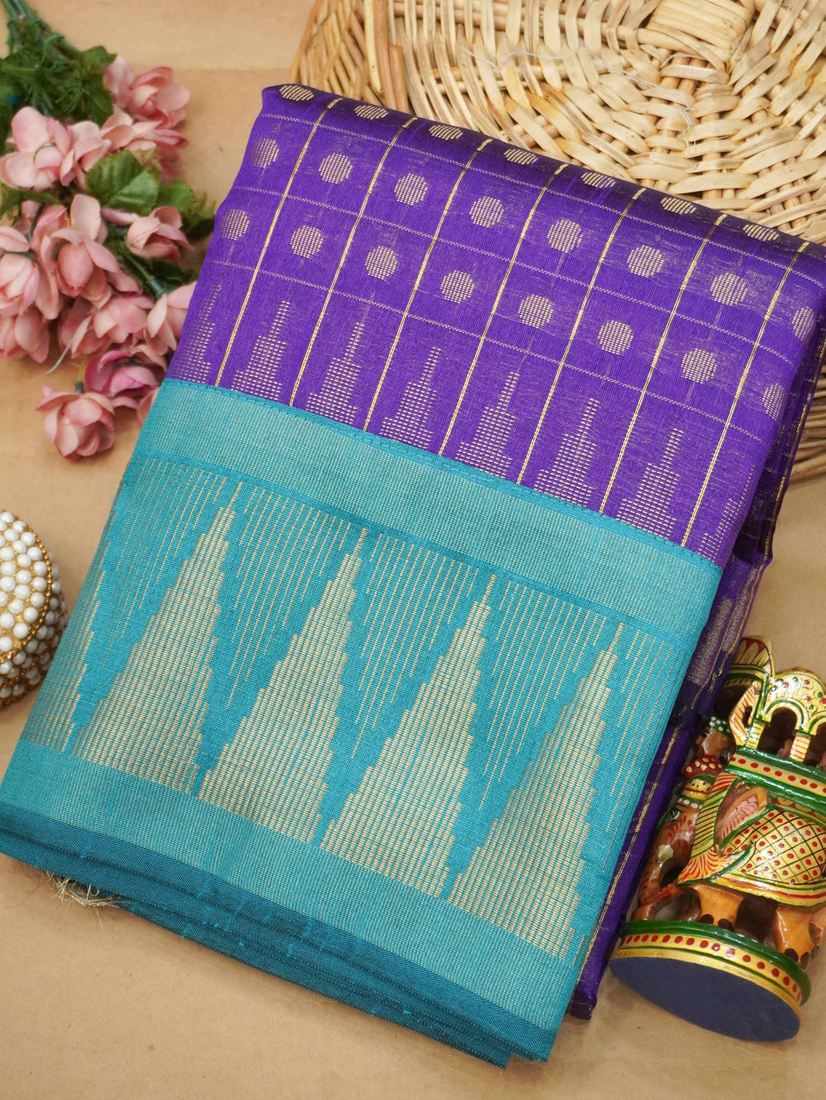 Chappa Silk Saree | TTDS3620