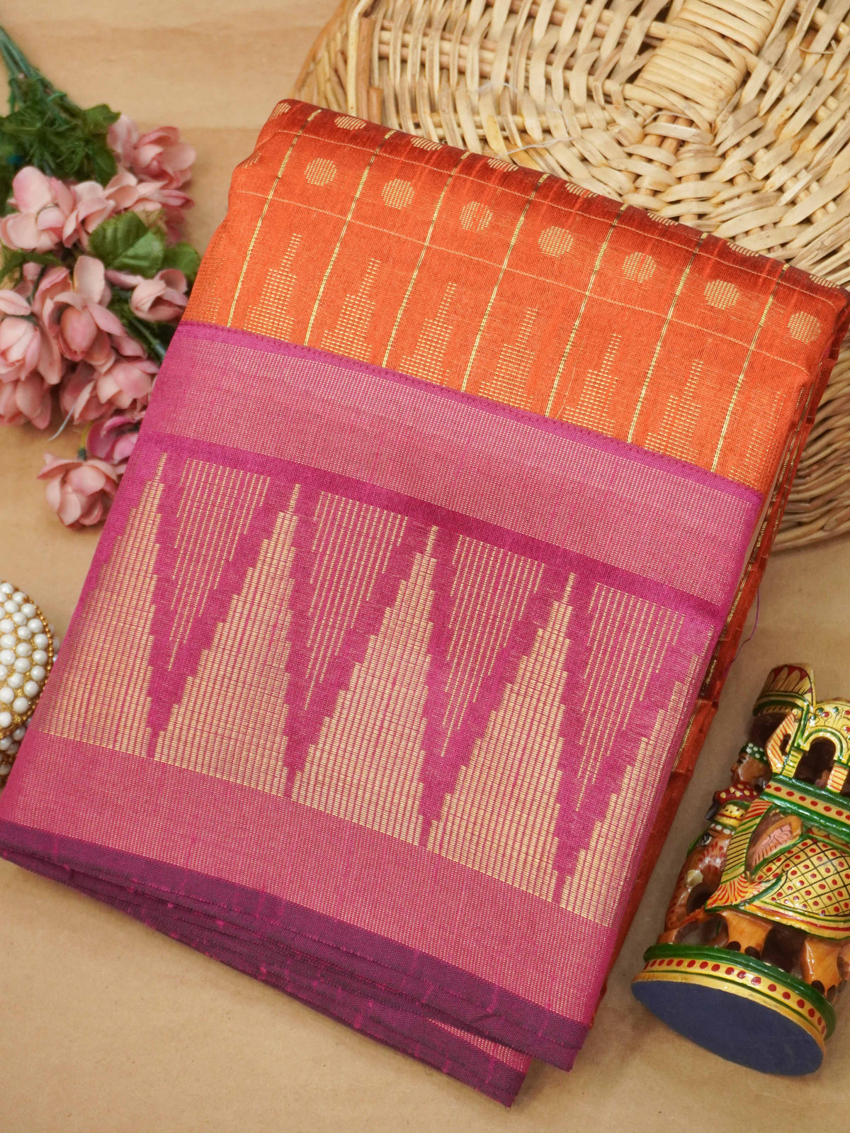 Chappa Silk Saree | TTDS3620