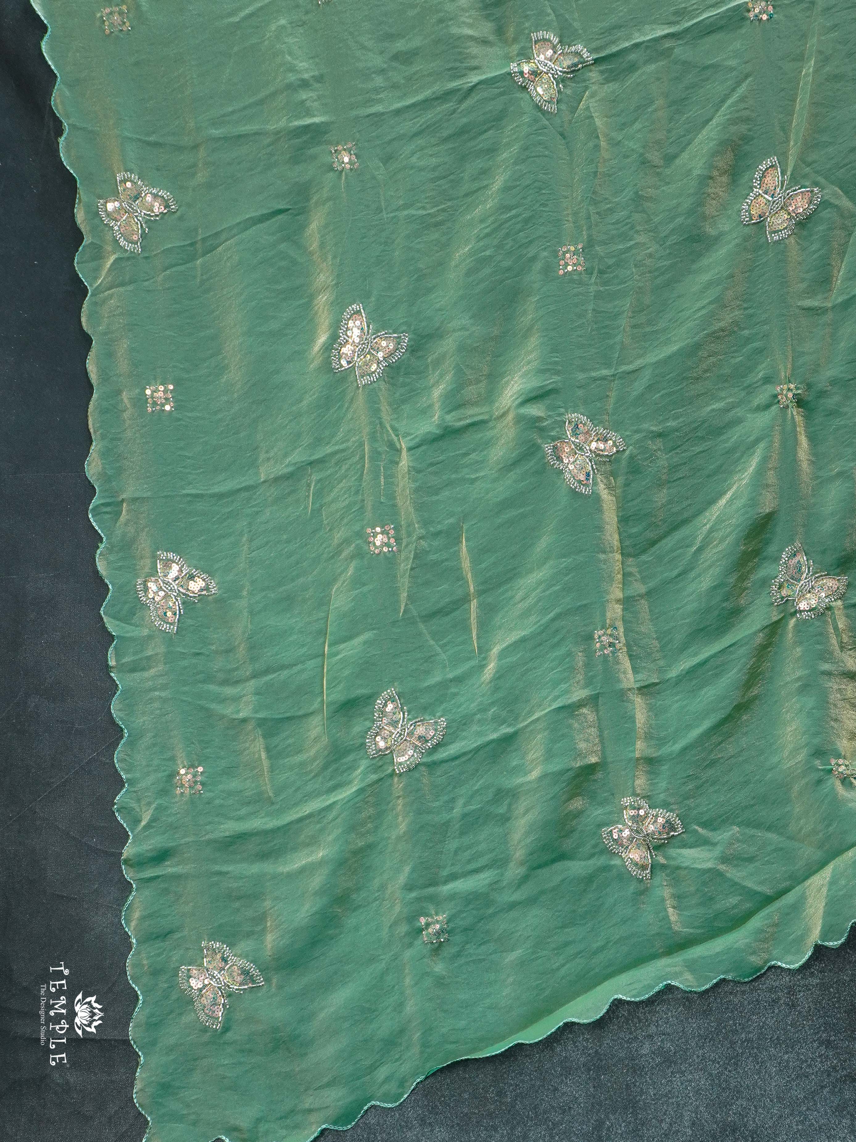 Designer Saree With Bead Work | TTDS2236