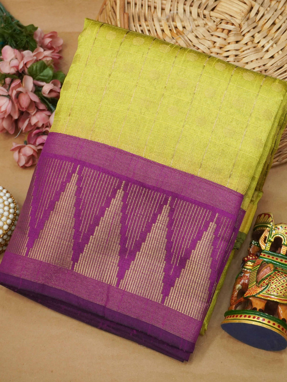 Chappa Silk Saree | TTDS3620