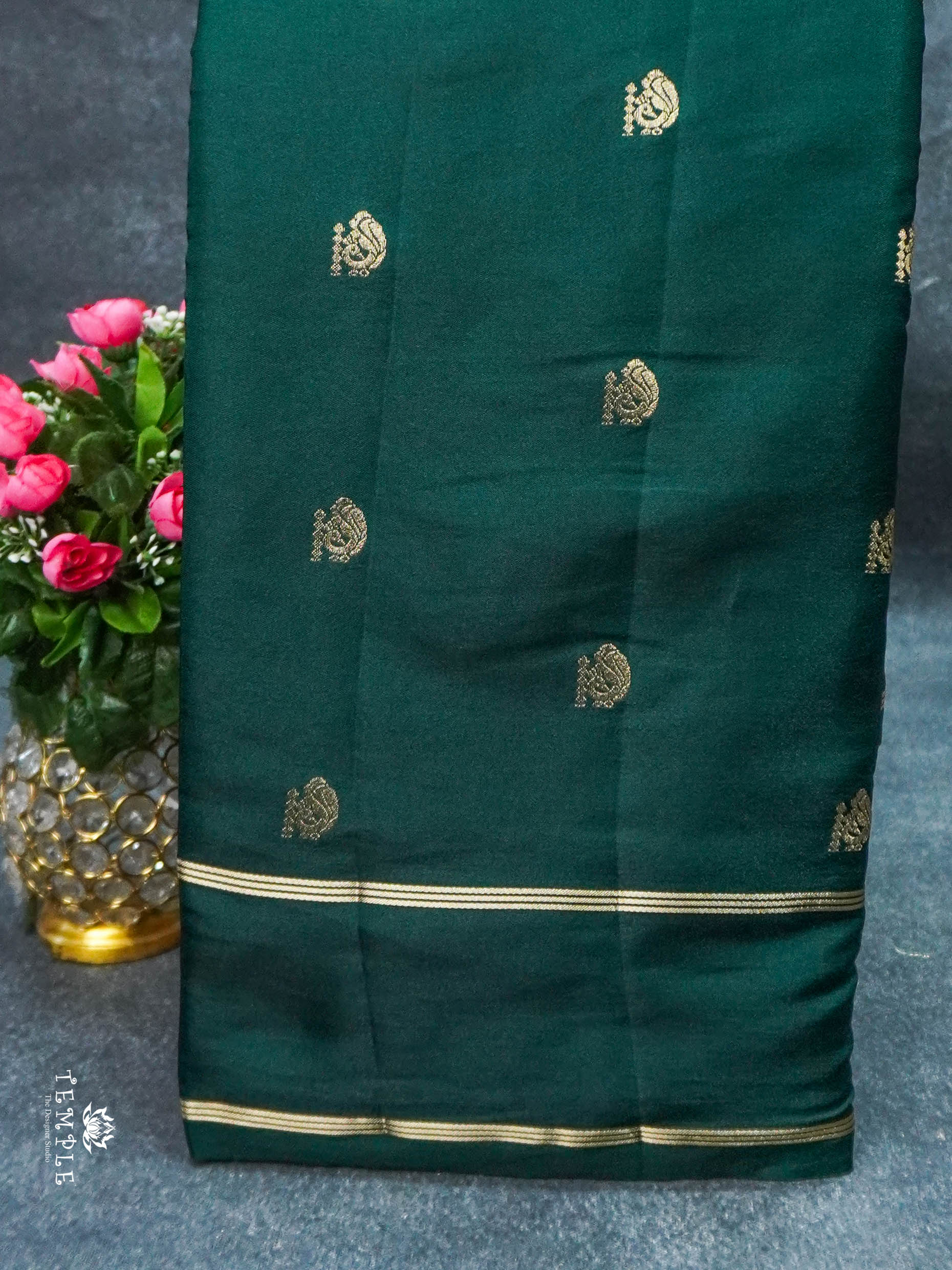 Warm Silk Saree With Annam Motifs | TTDS1796