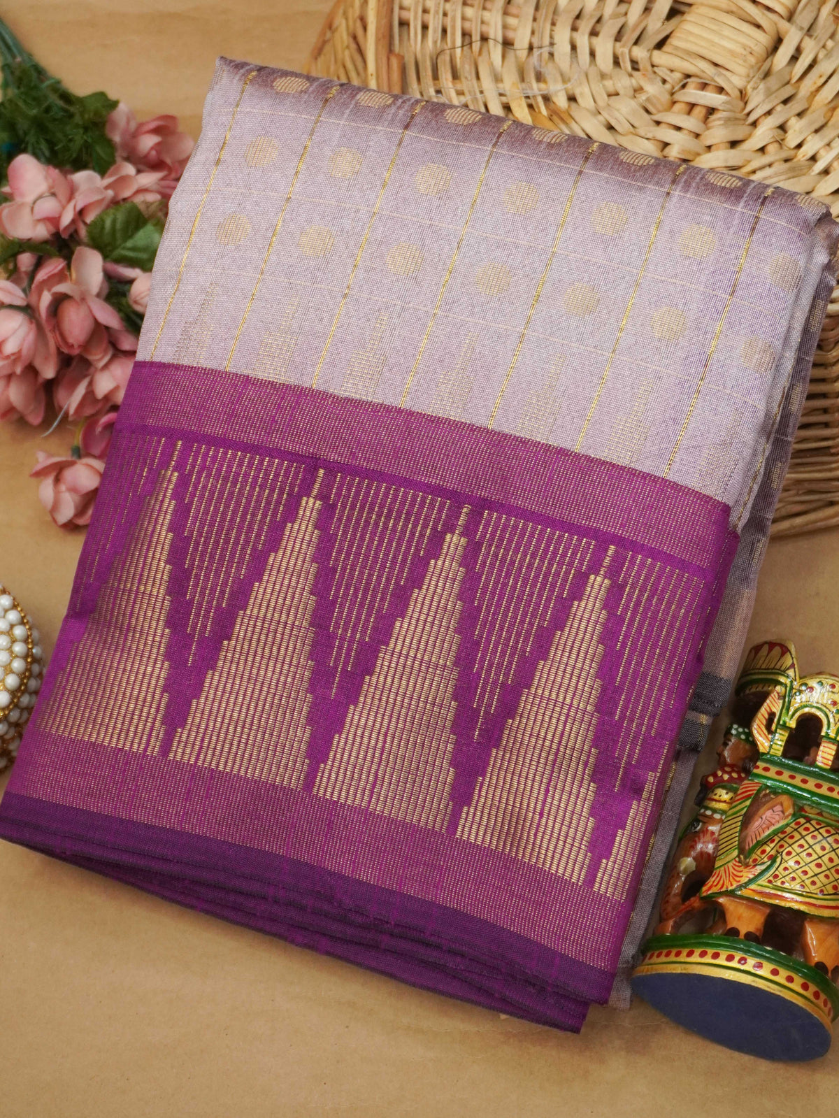 Chappa Silk Saree | TTDS3620