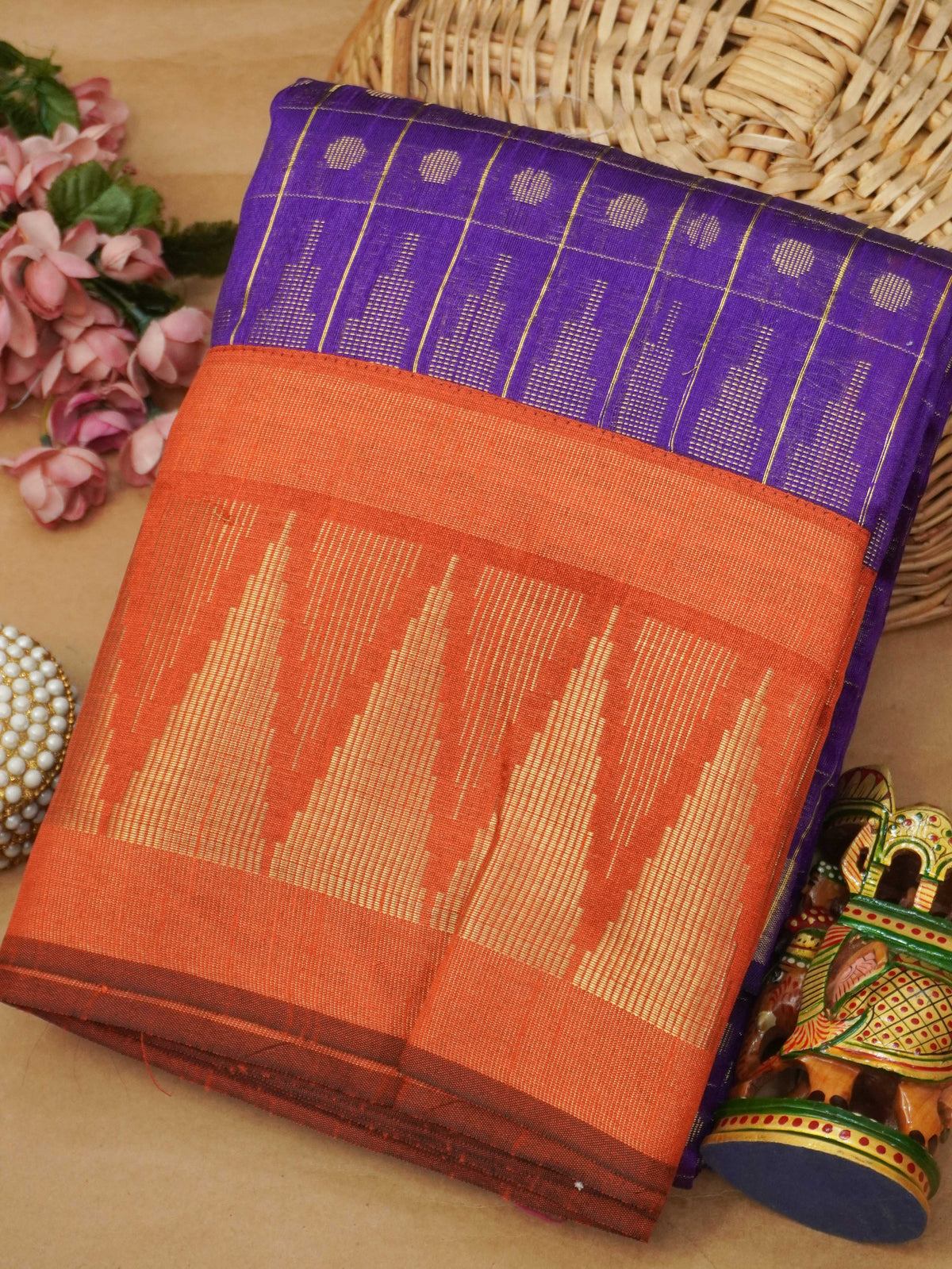 Chappa Silk Saree | TTDS3620