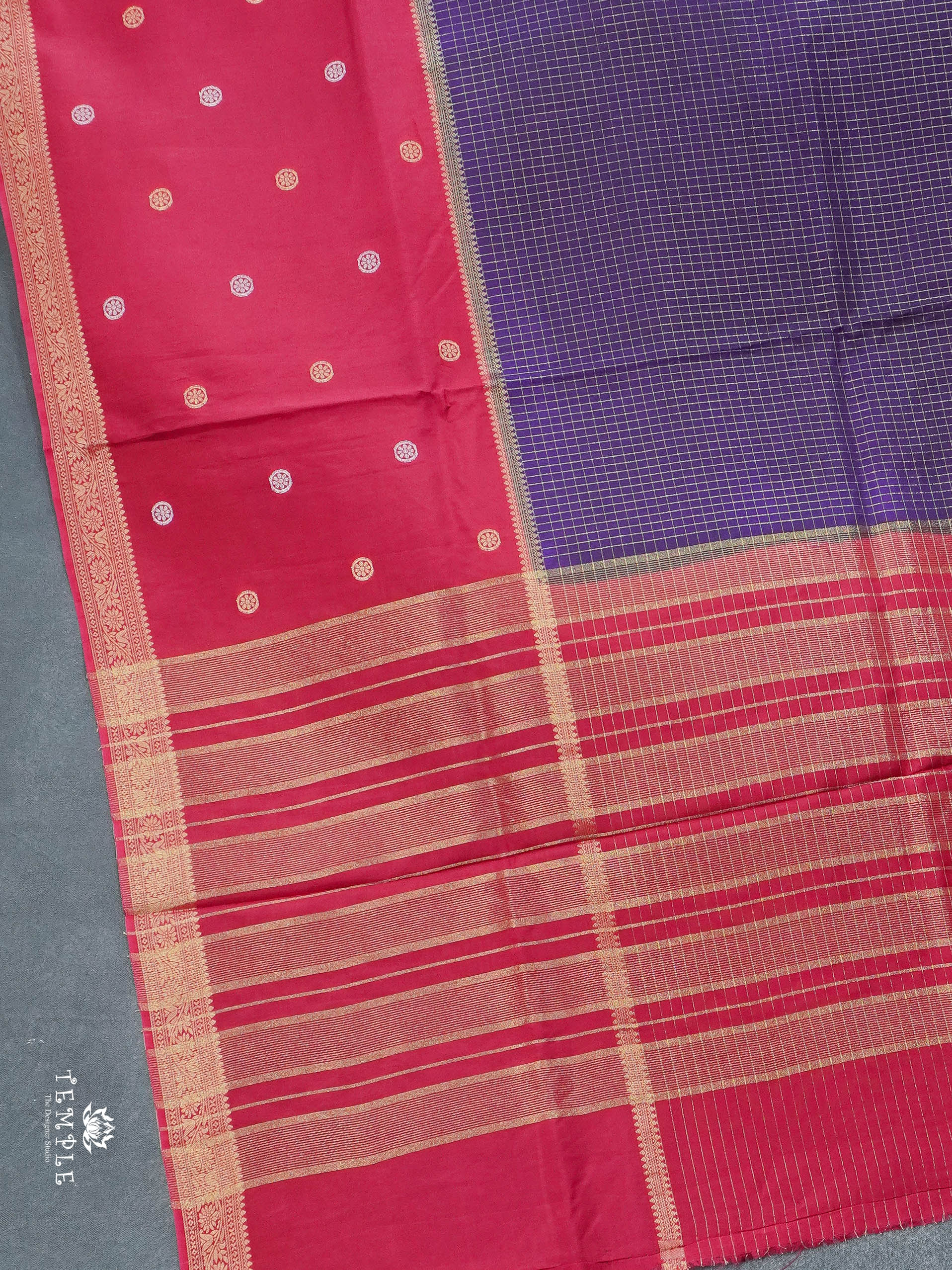 Semi Mysore Silk Saree | TTDS2783