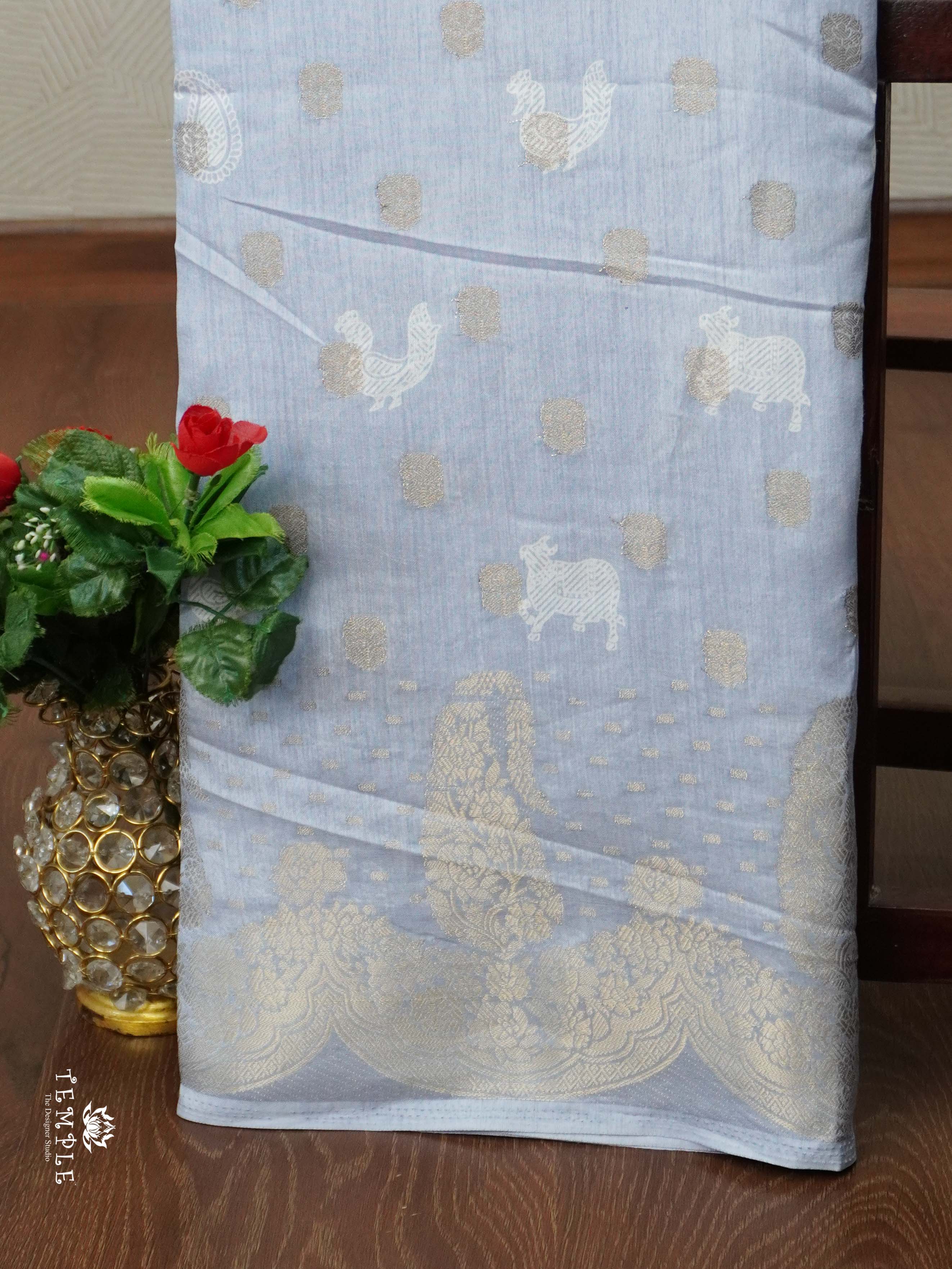 Dupion Silk Saree | TTDS2300