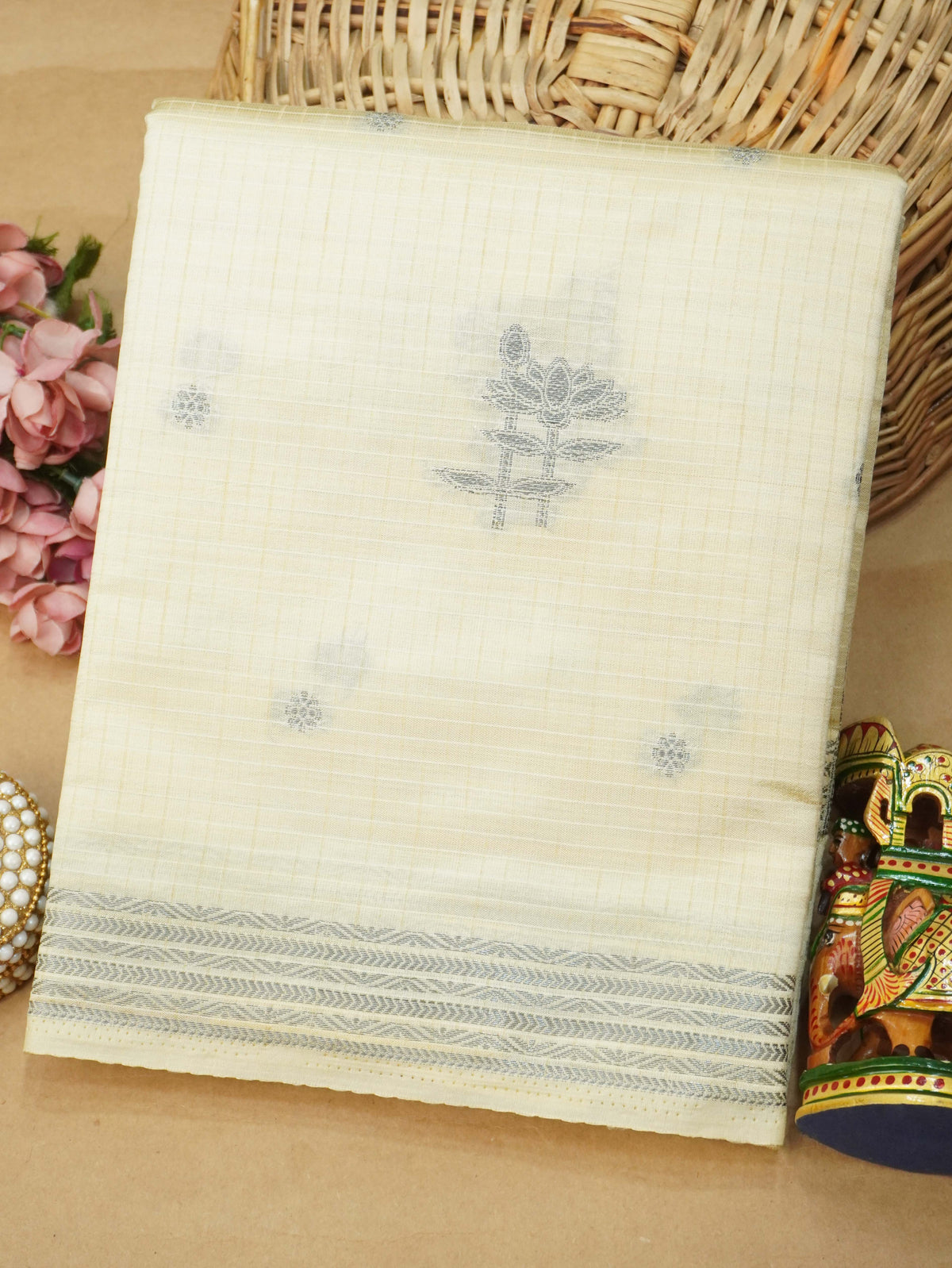 Tussar Silk Saree | TTDS3628