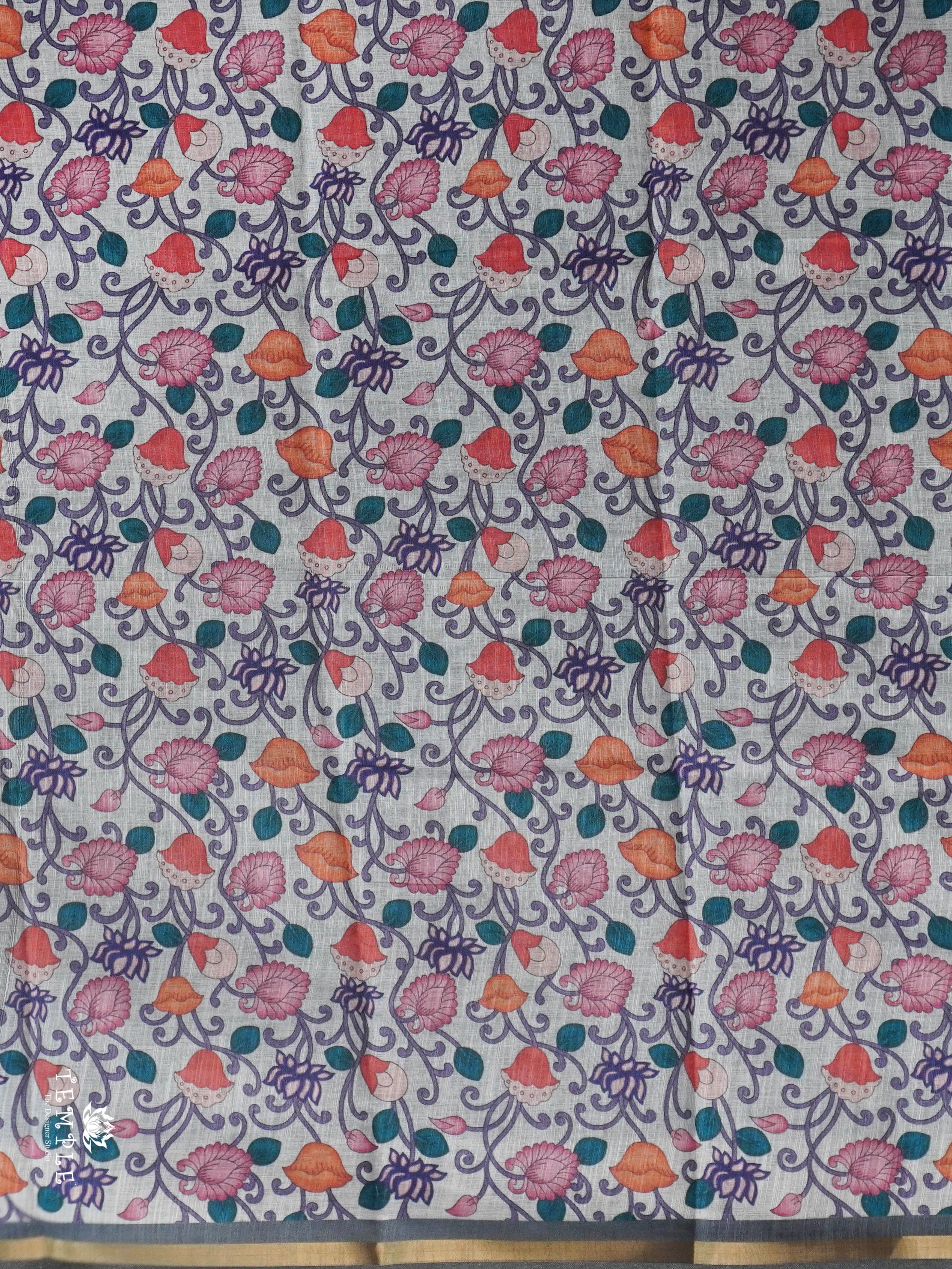 Linen Cotton Saree | TTDS2804