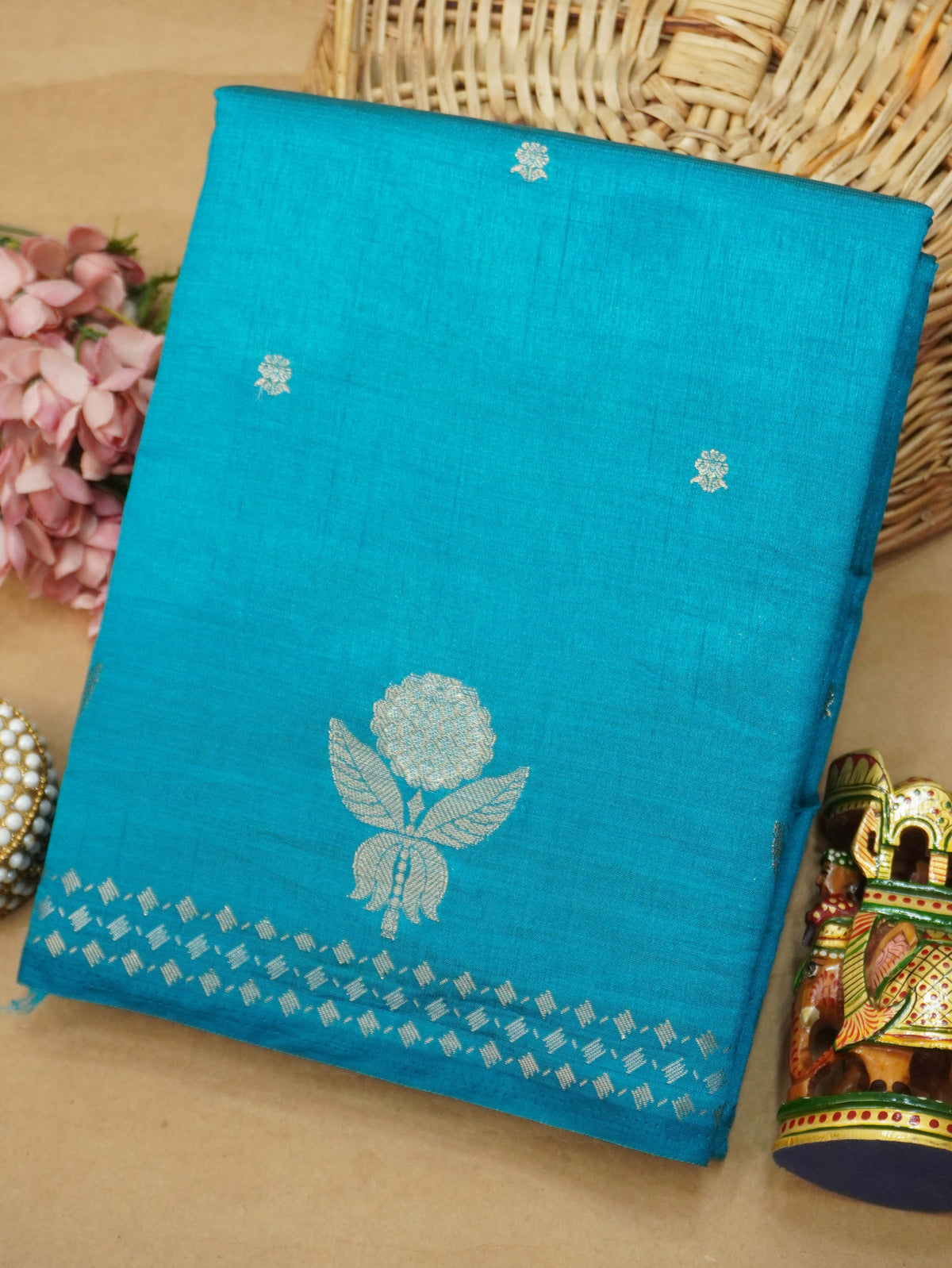 Tussar Silk Saree | TTDS3629