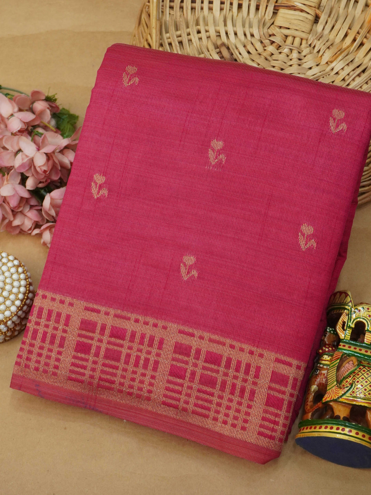 Tussar Silk Saree | TTDS3636