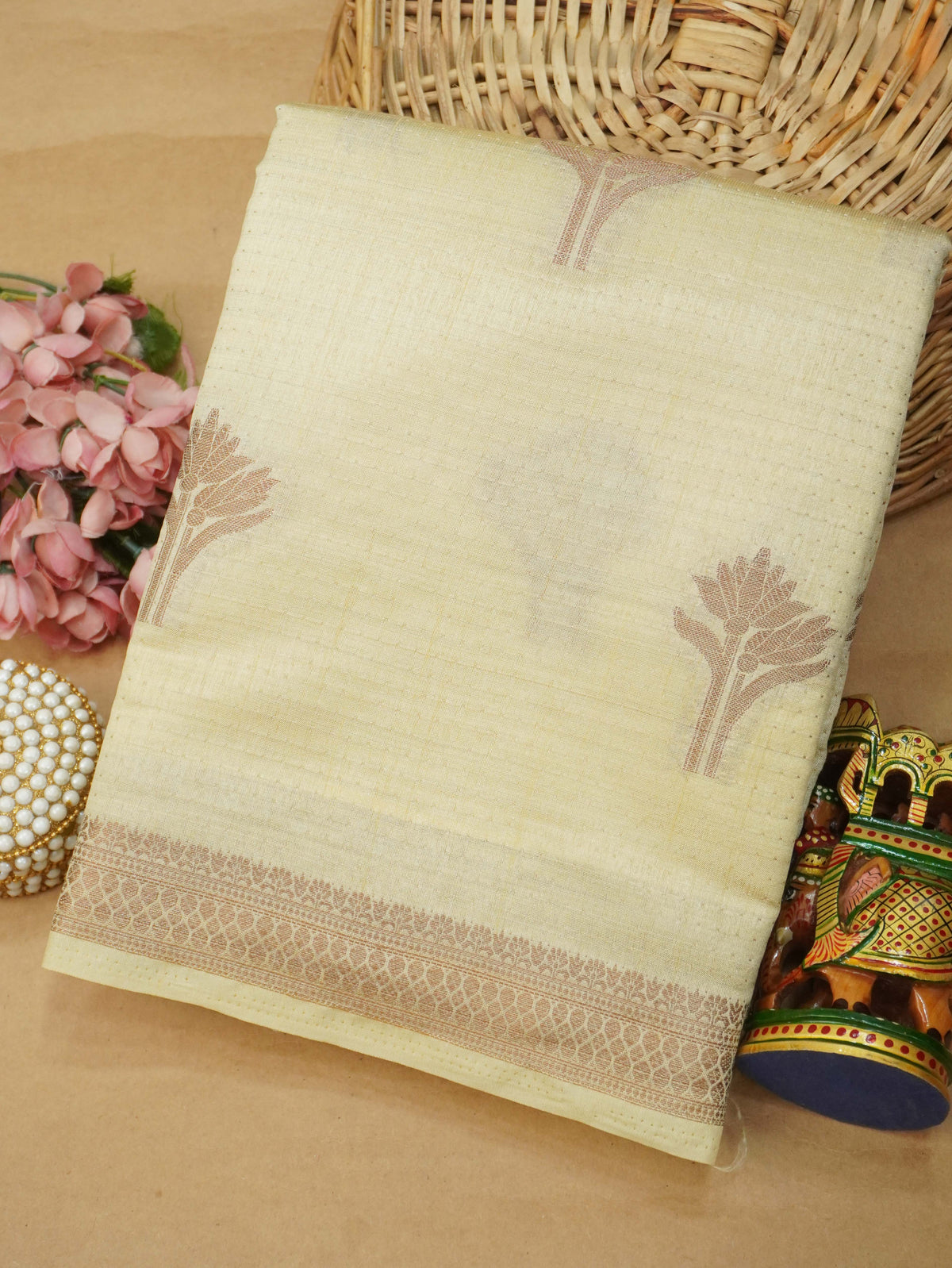 Tussar Silk Saree | TTDS3637
