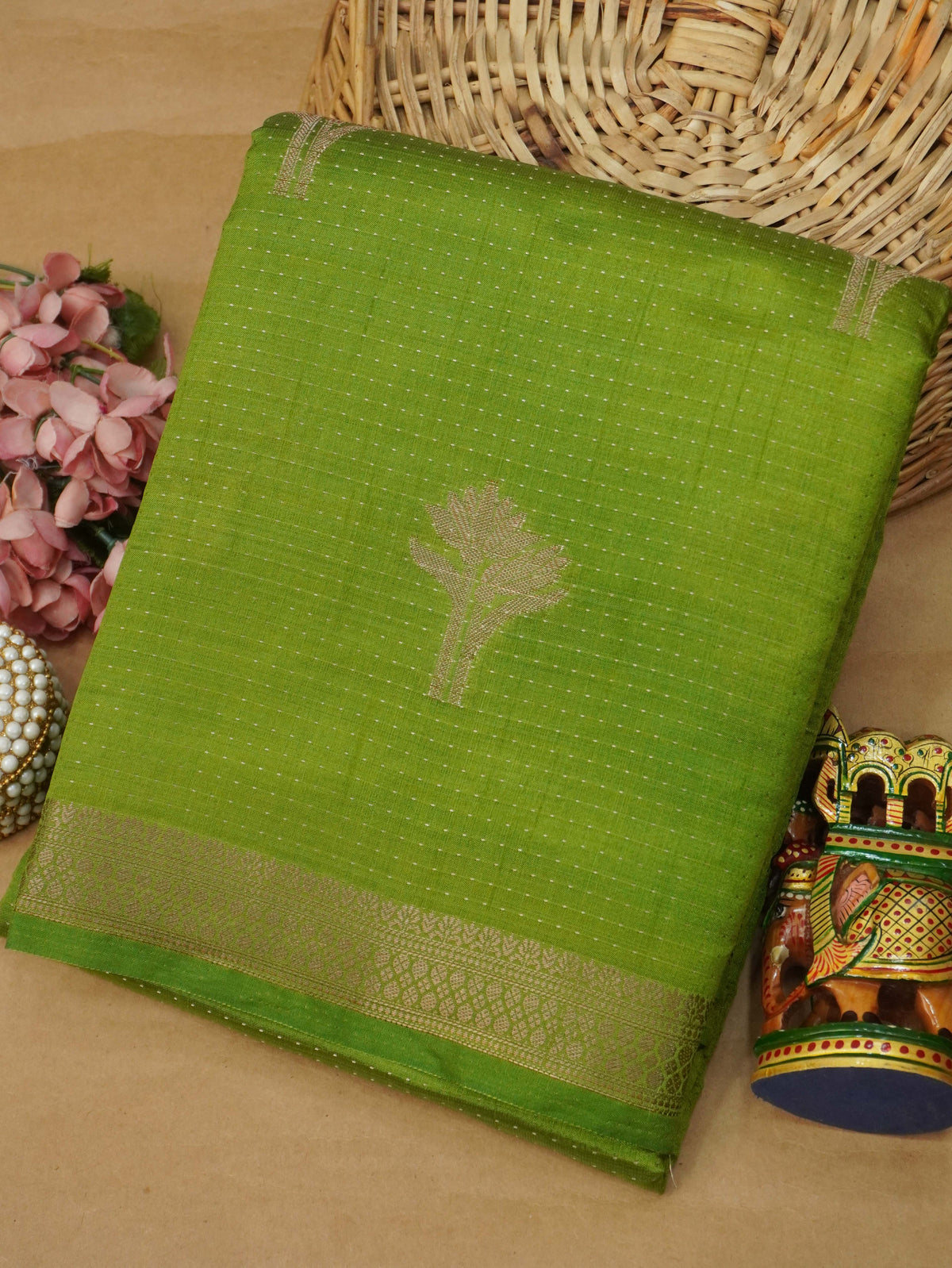 Tussar Silk Saree | TTDS3637