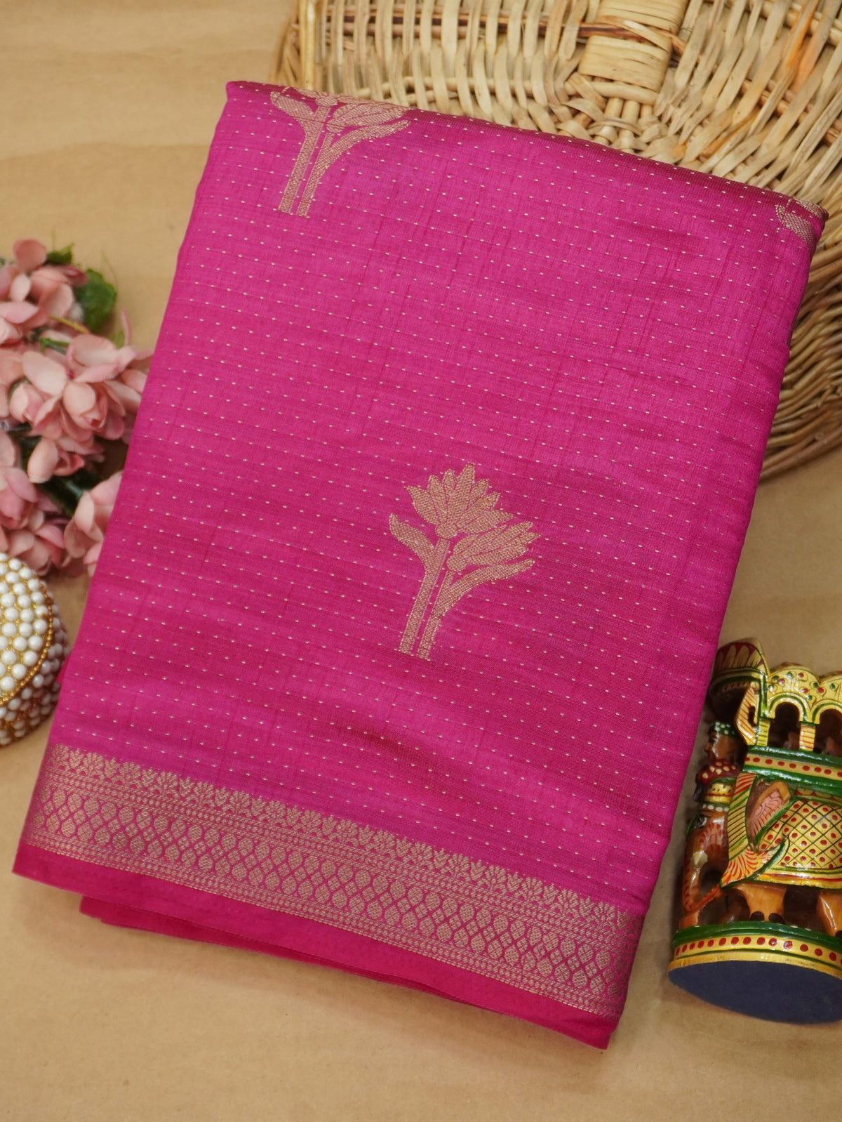 Tussar Silk Saree | TTDS3637