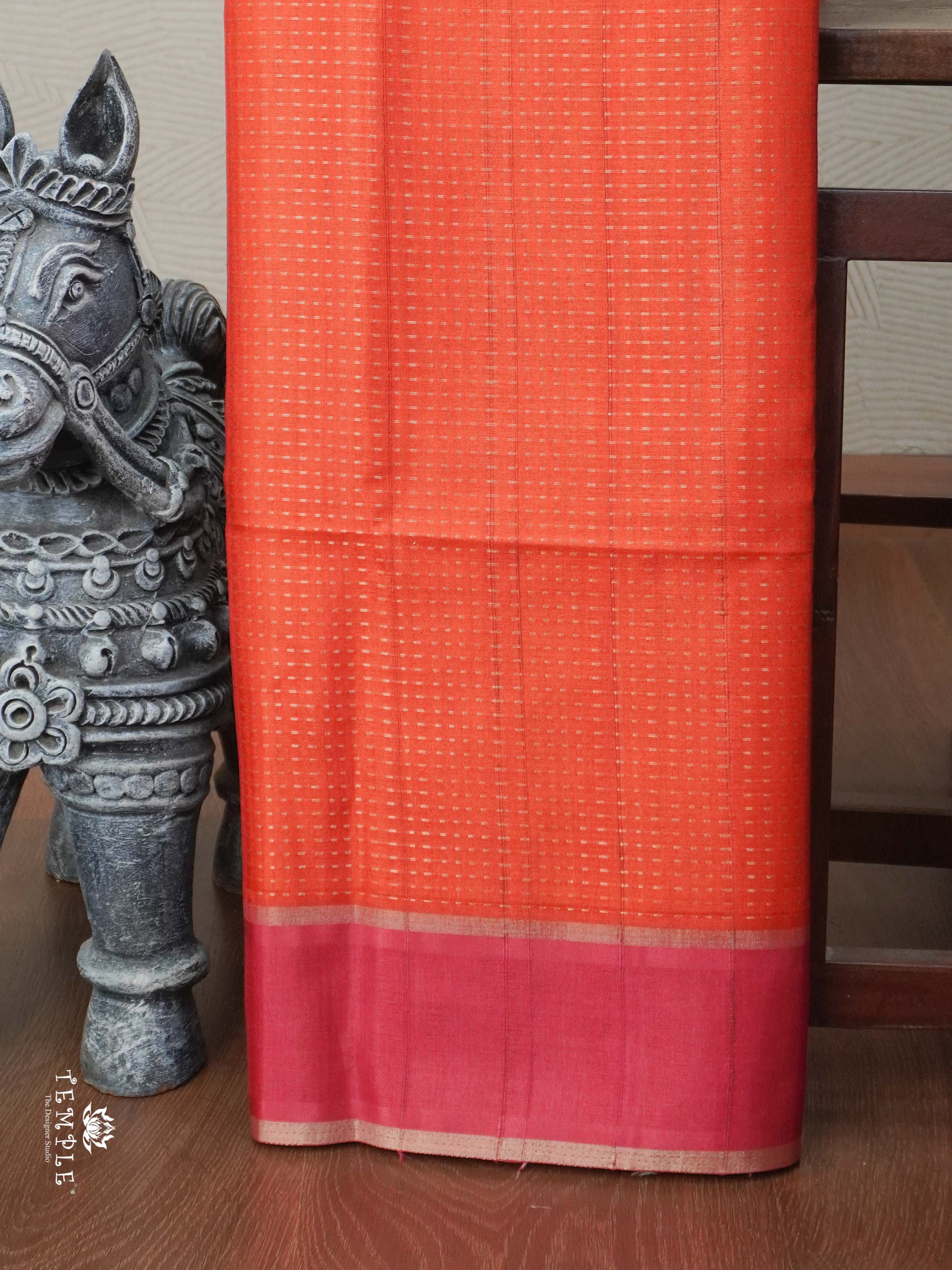 Handloom Matka Silk Saree | TTDS2710