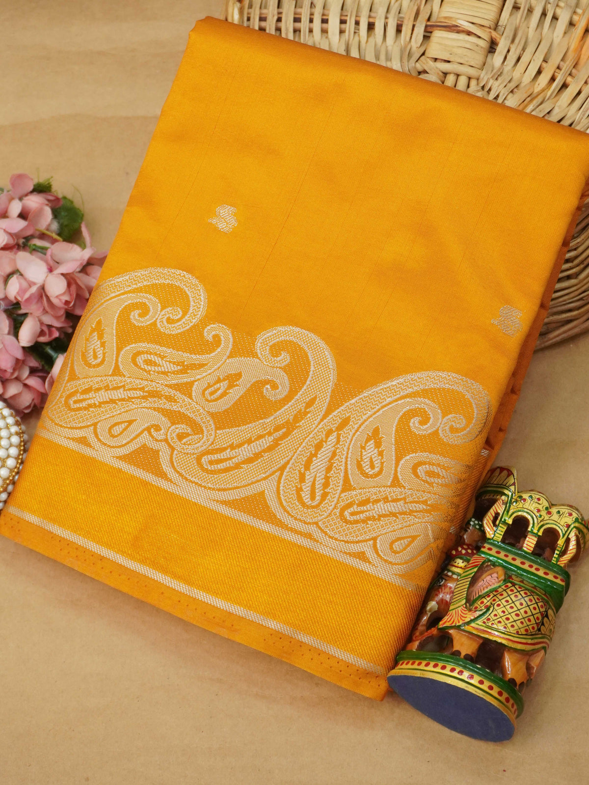 Tussar Silk Saree | TTDS3642