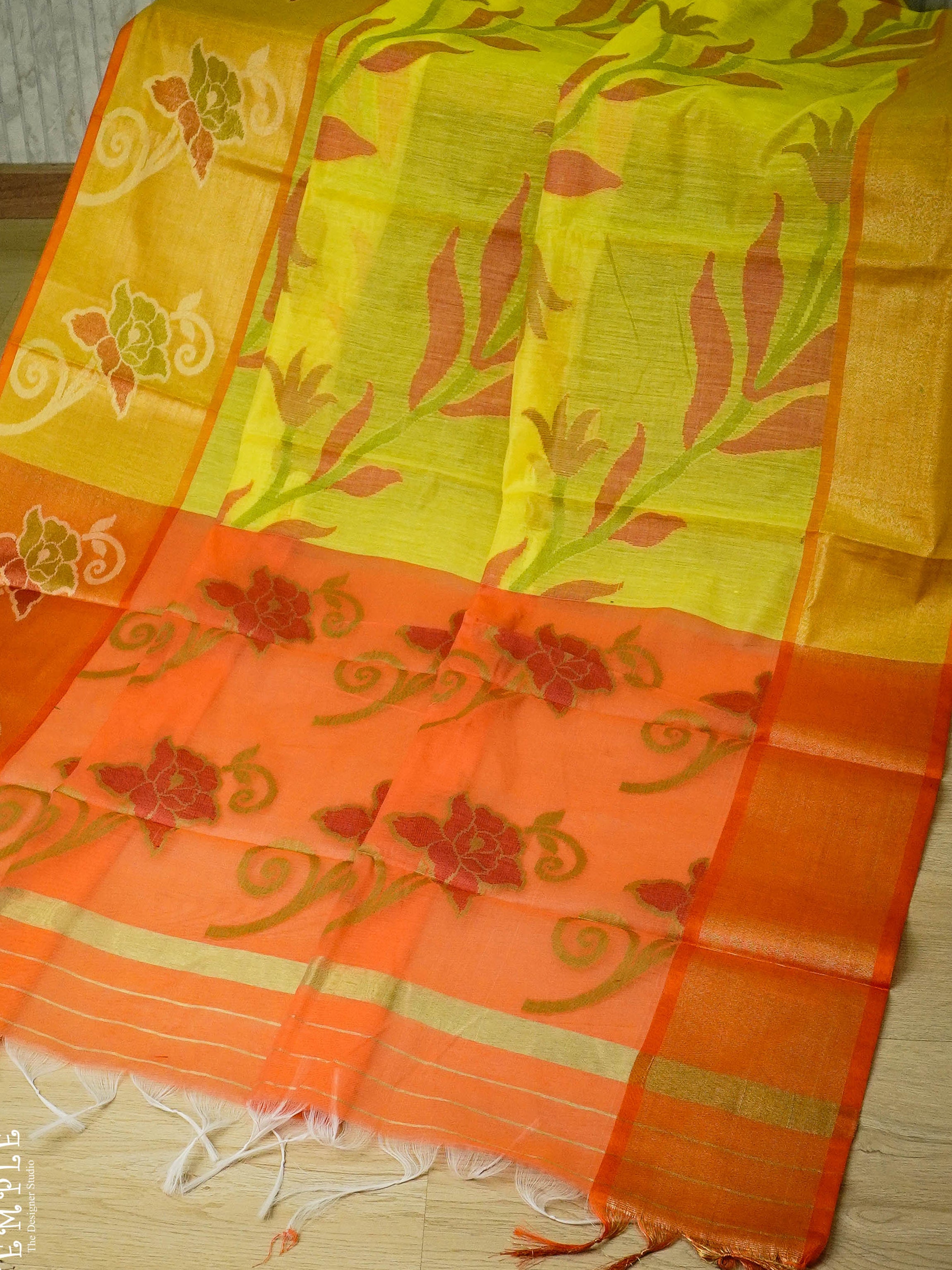 Pochampally Chanderi Cotton Saree | TTDS1103
