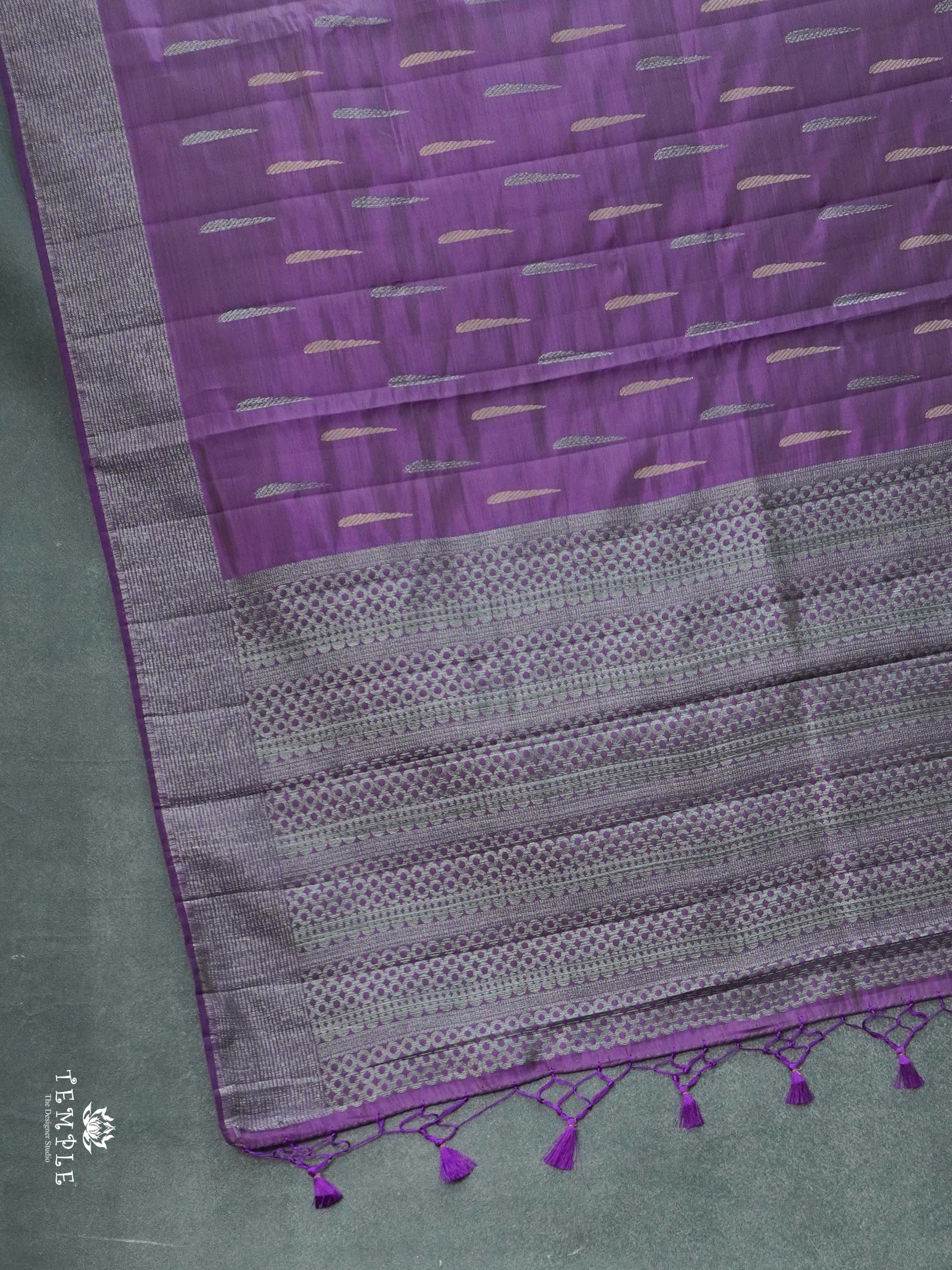 Semi Tussar Silk Saree | TTDS2662
