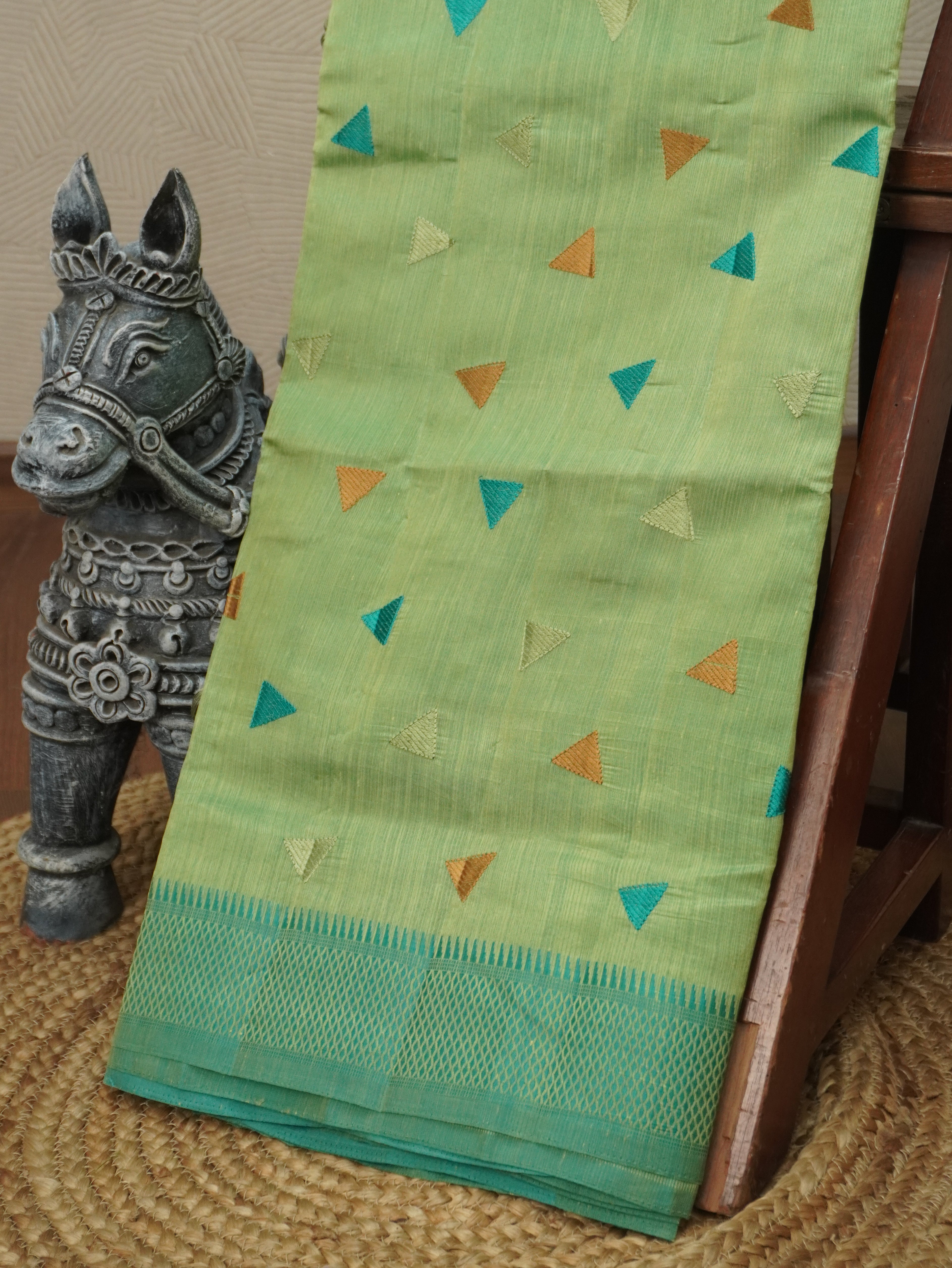 Fancy Tussar Saree | TTDS3228