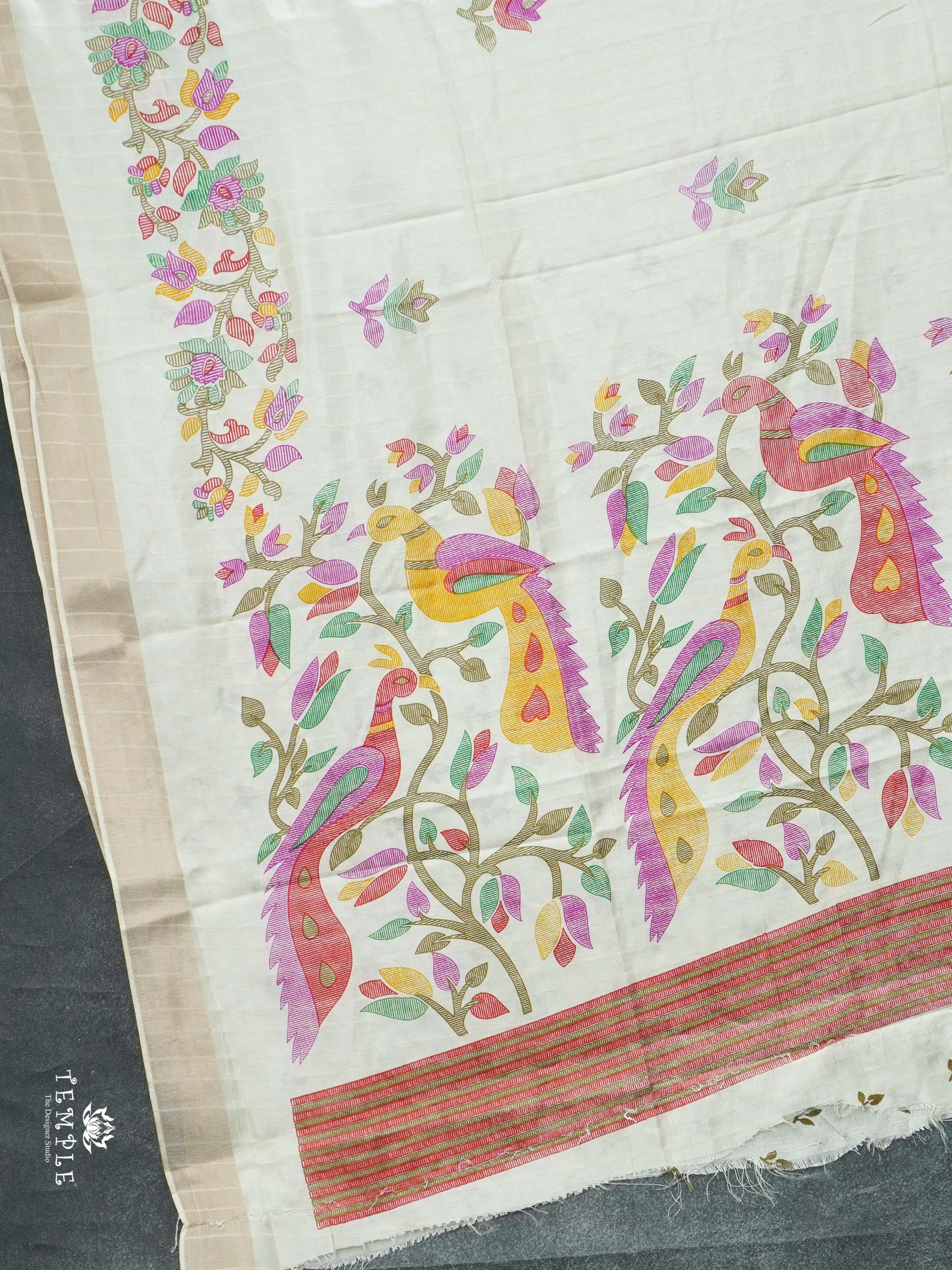 Printed kosa Silk Saree | TTDS2223