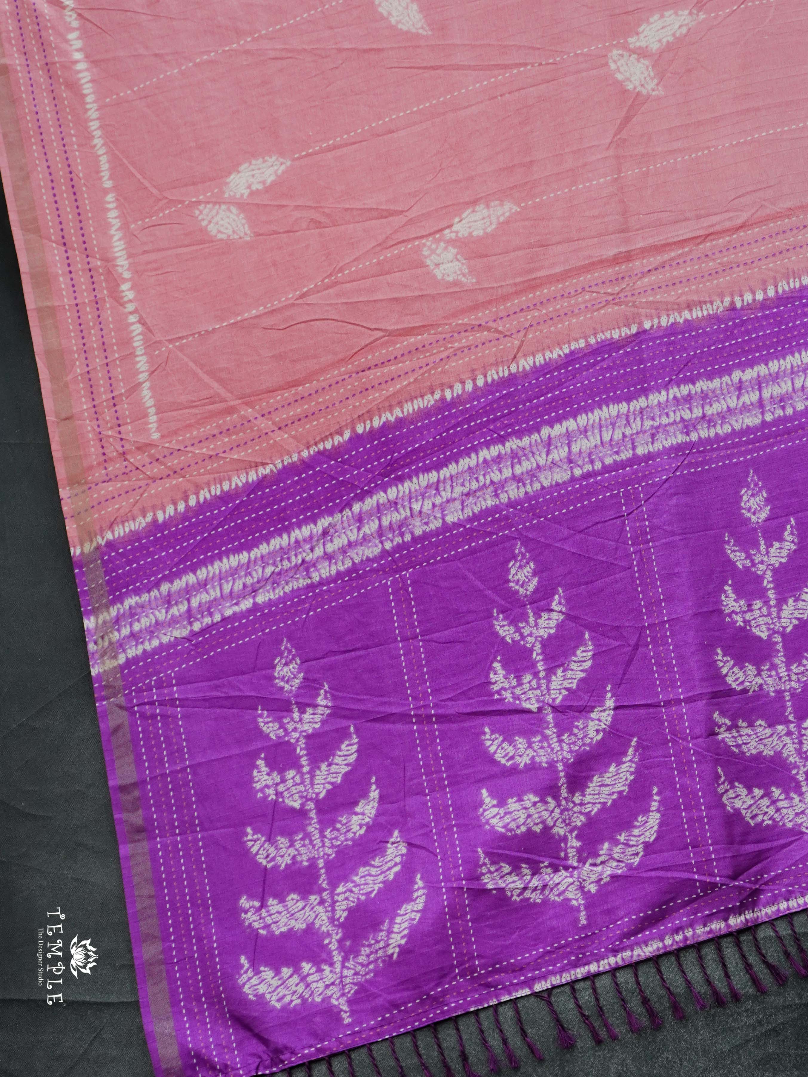 Chanderi Cotton saree | TTDS2286