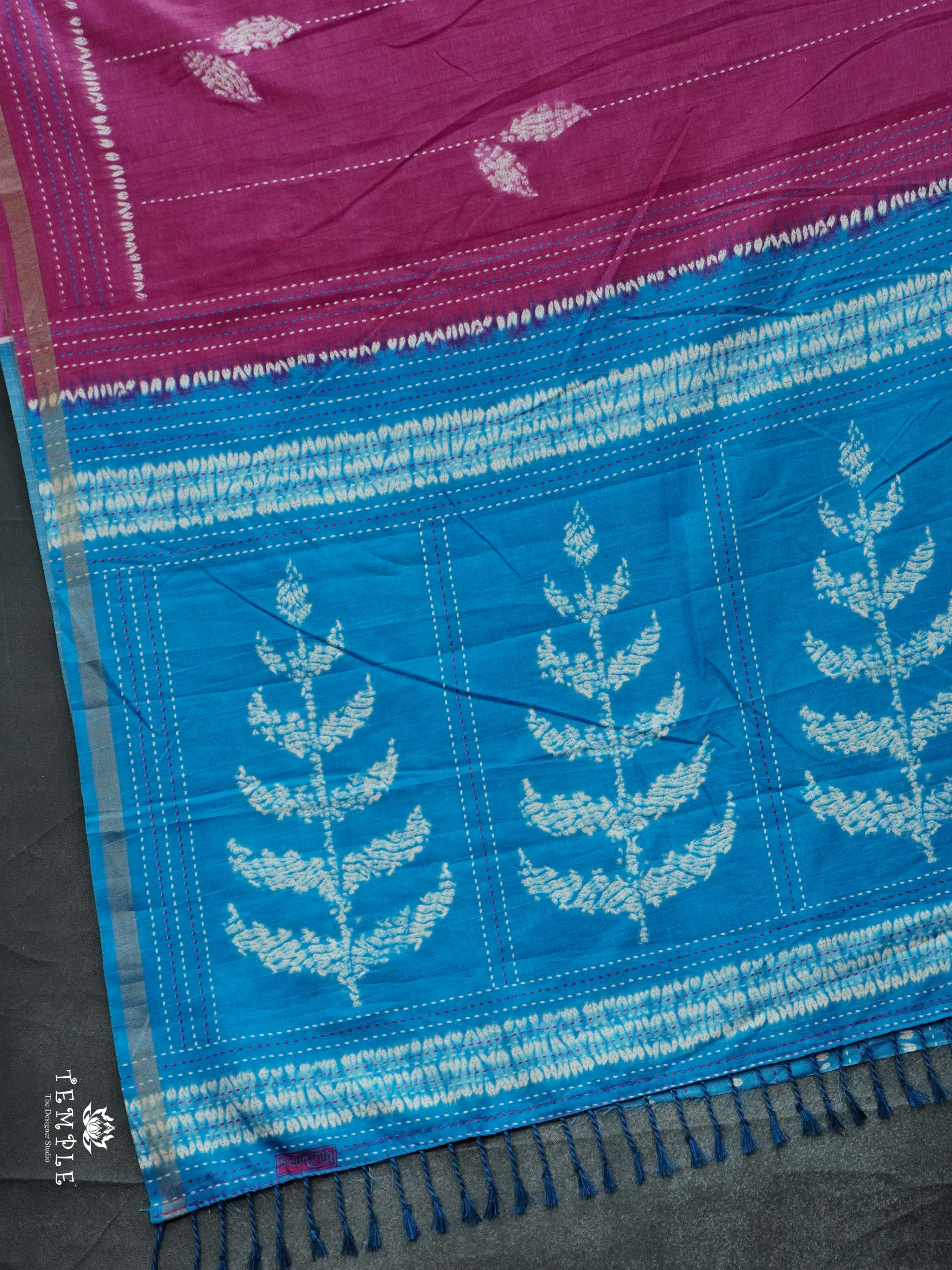 Chanderi Cotton saree | TTDS2286