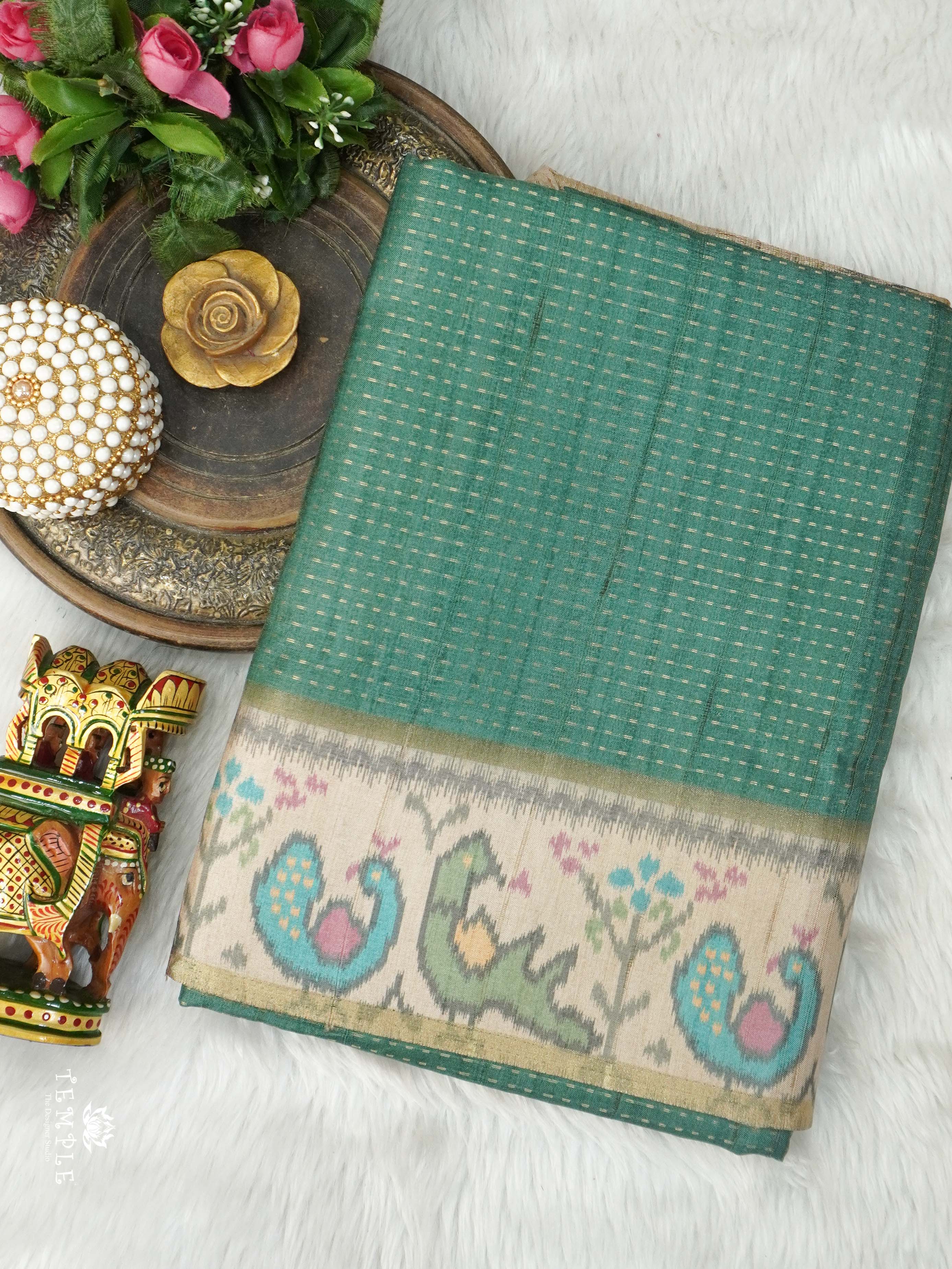 Handloom Chappa Silk Saree | TTDS2715