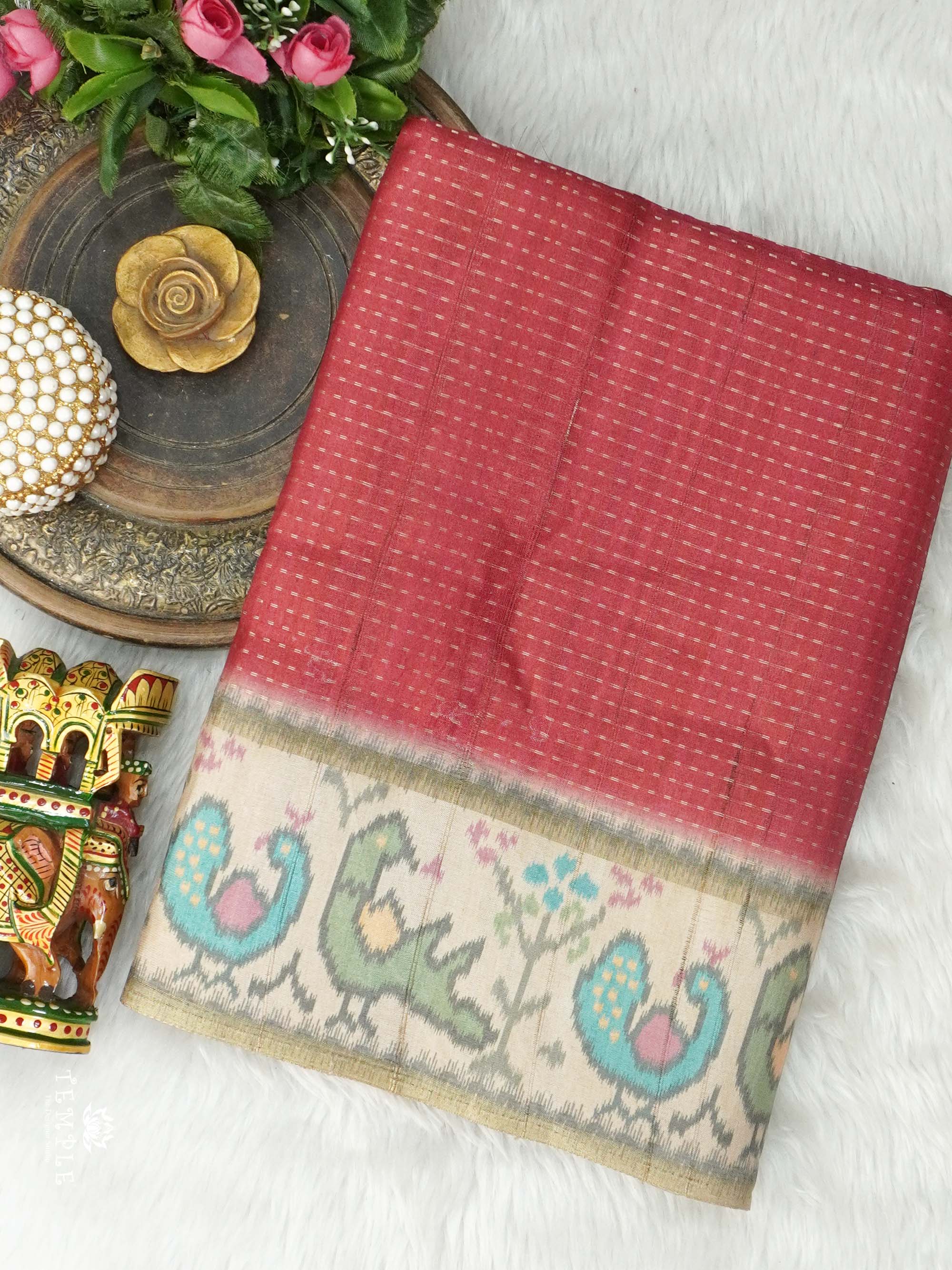 Handloom Chappa Silk Saree | TTDS2715