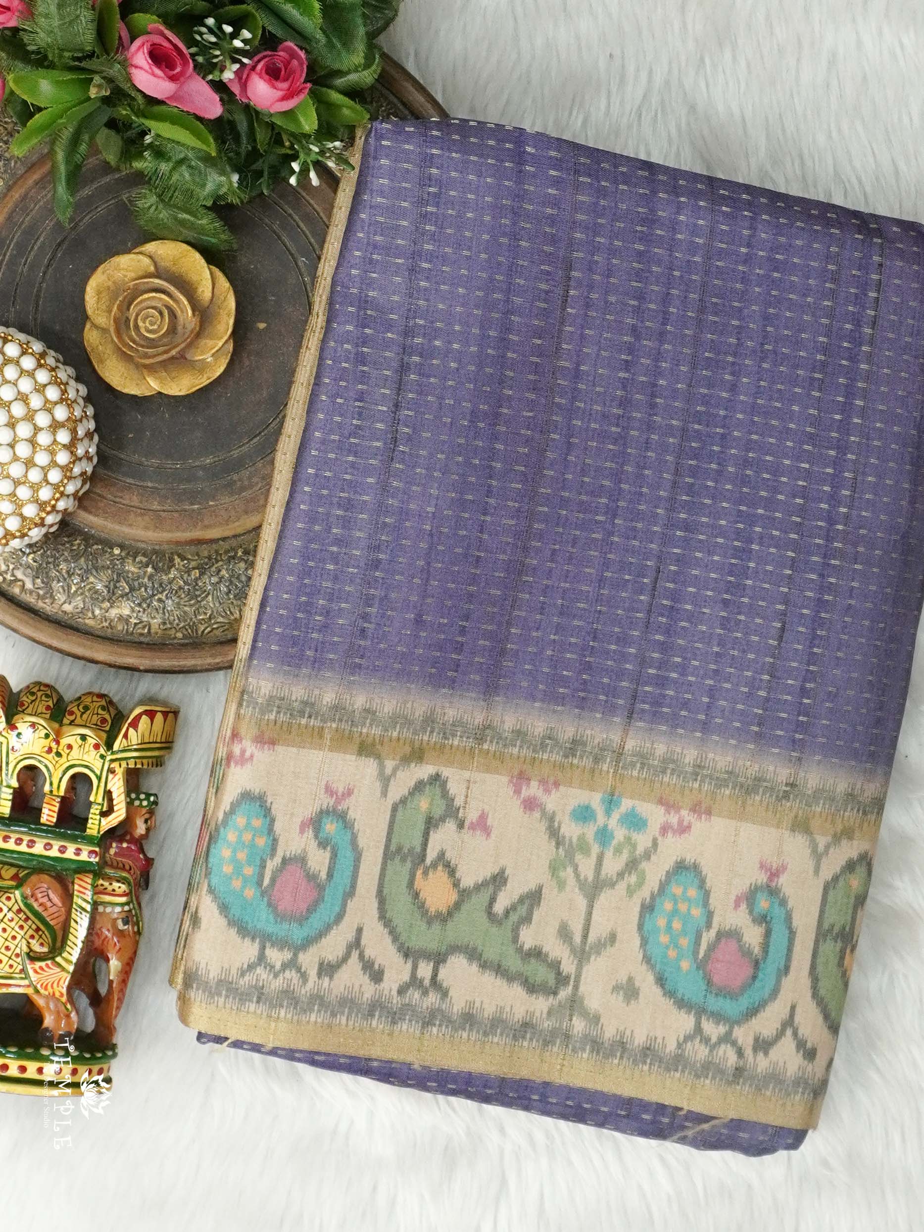 Handloom Chappa Silk Saree | TTDS2715