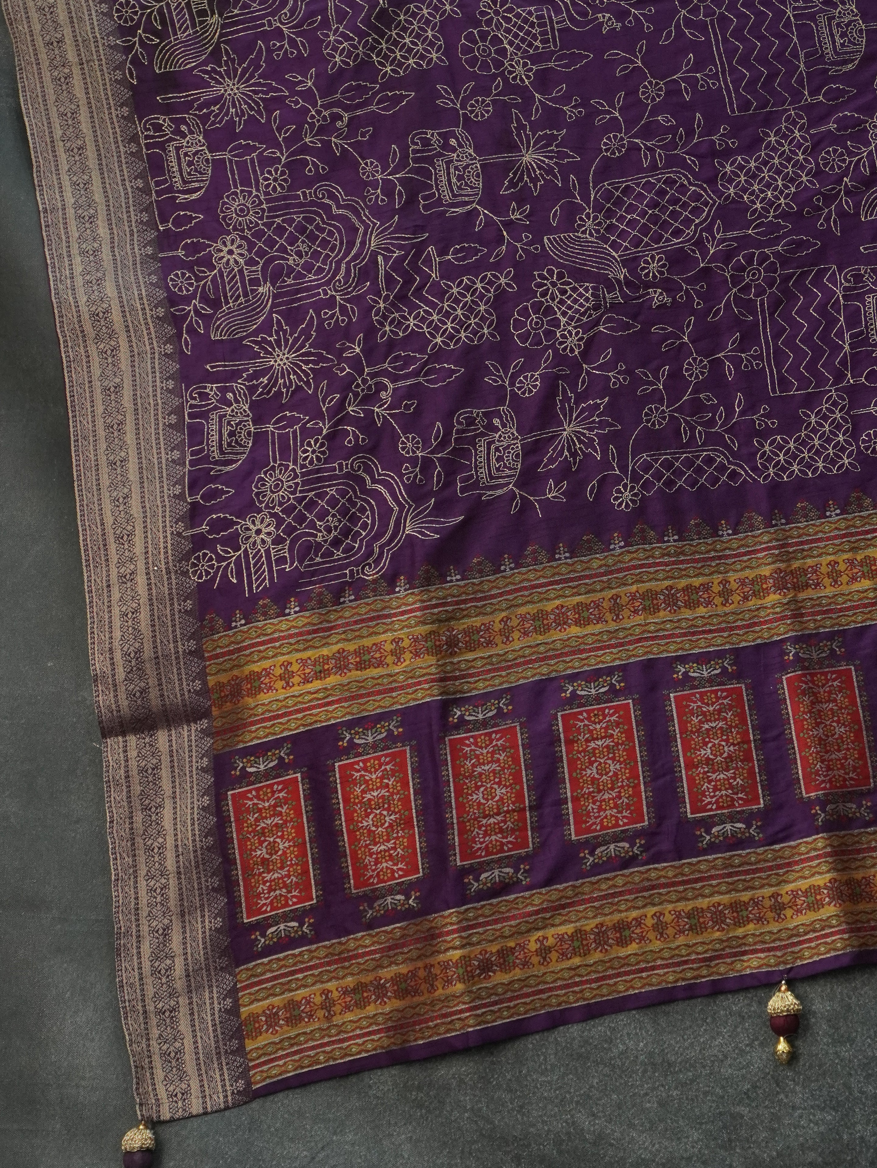 Raw Silk Saree | TTDS3220