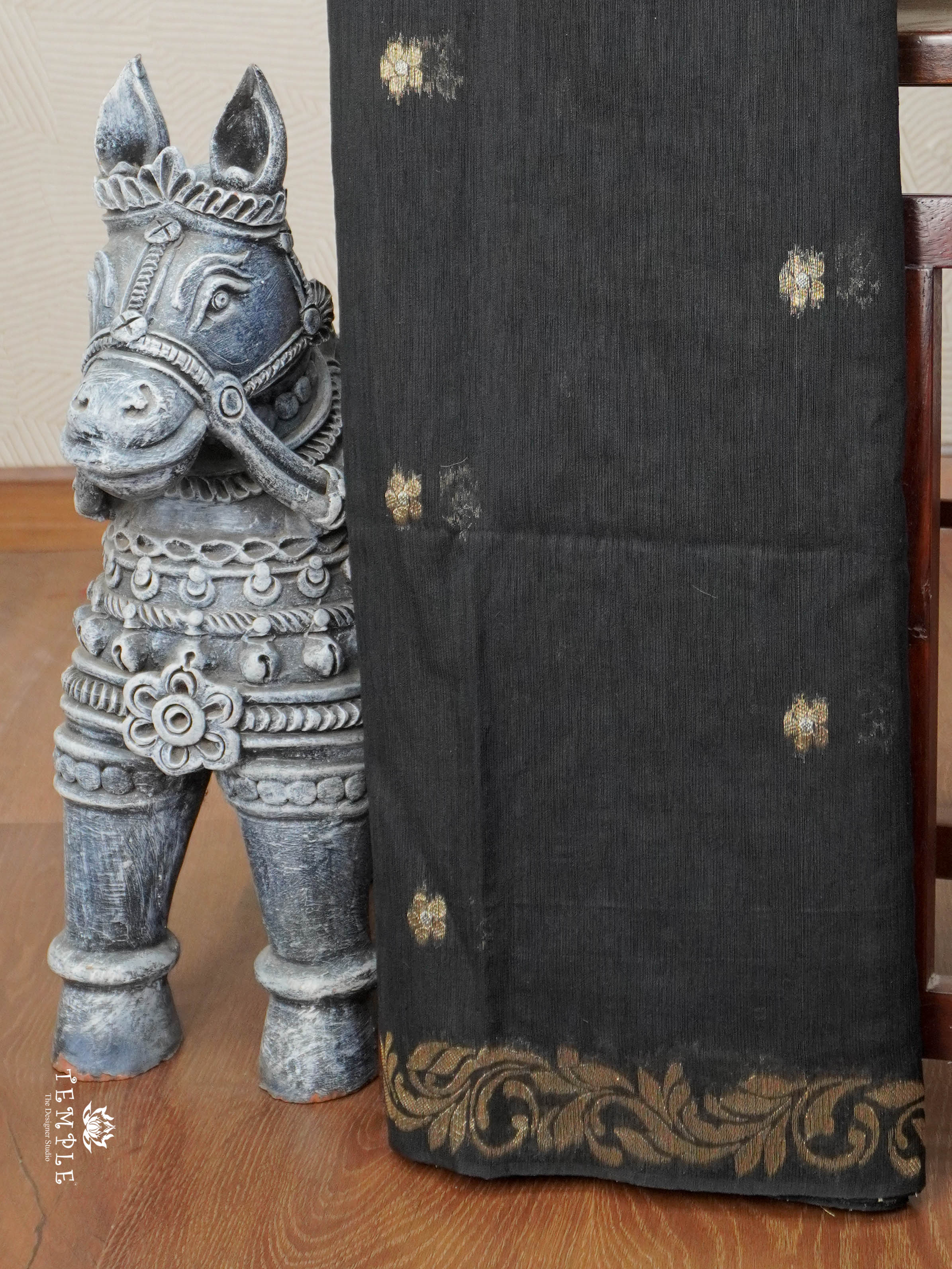 Linen Silk Saree | TTDS2823