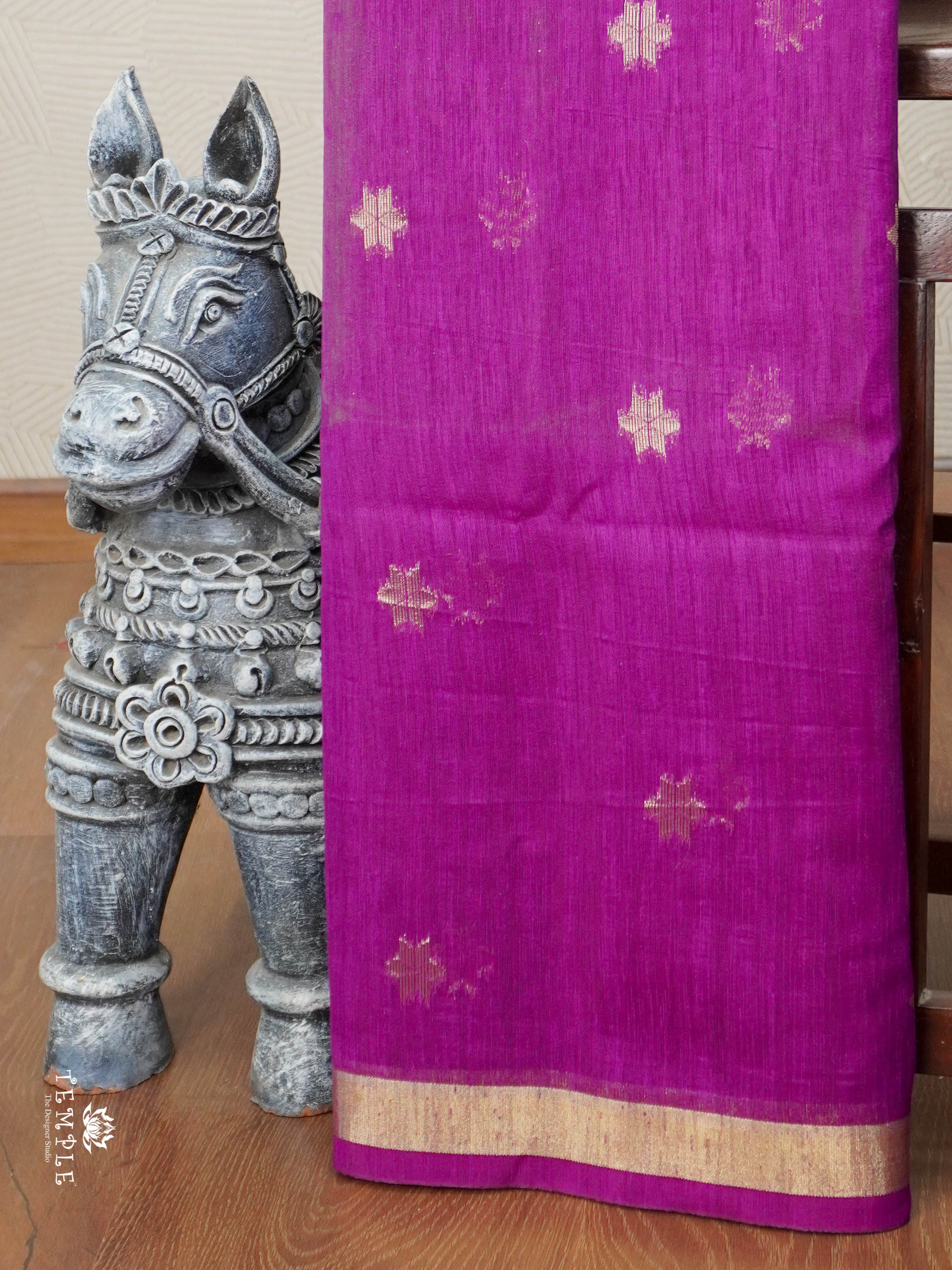 Linen Silk Saree | TTDS2803