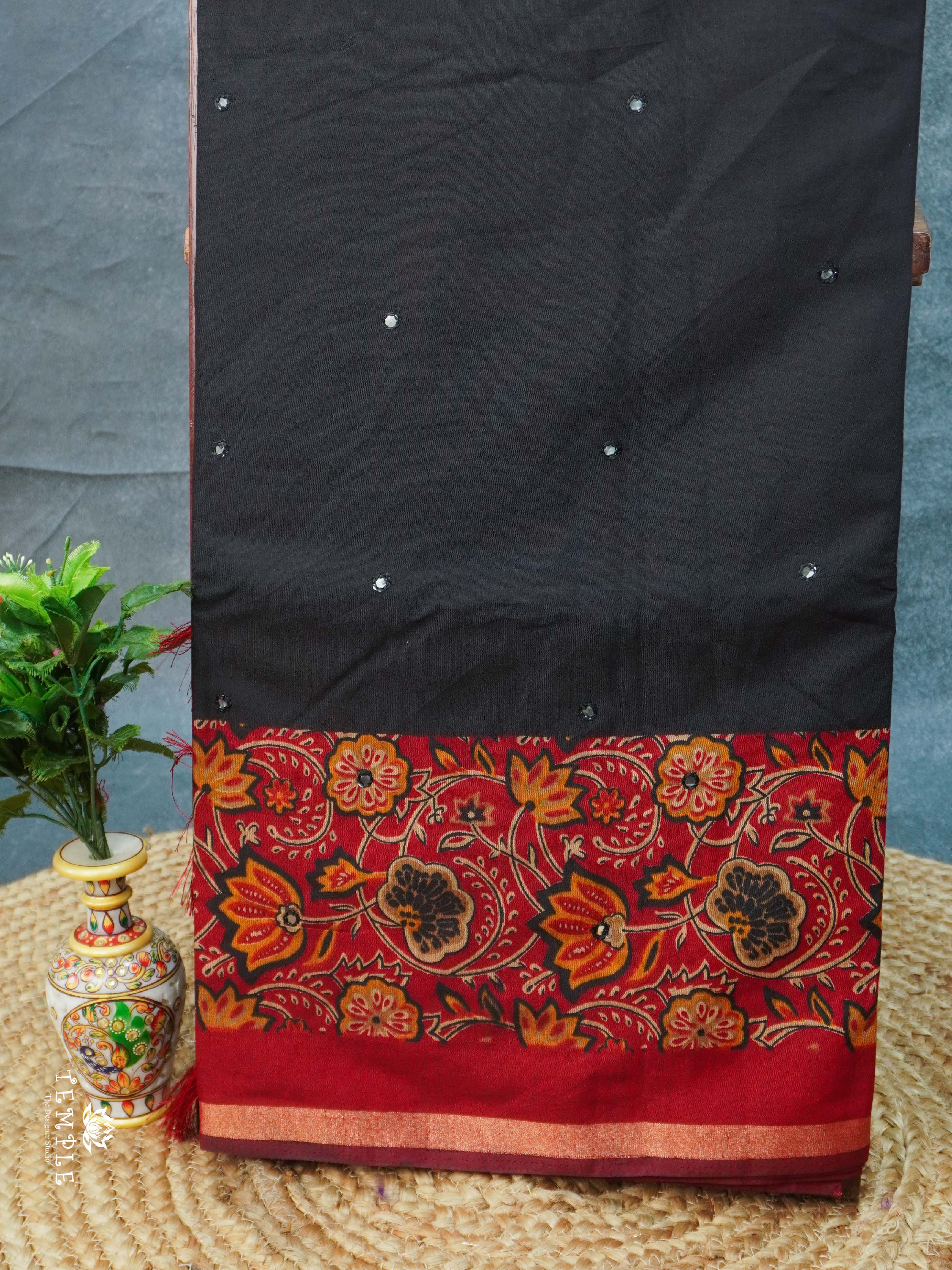 Fancy Soft Cotton Saree | TTDS2231