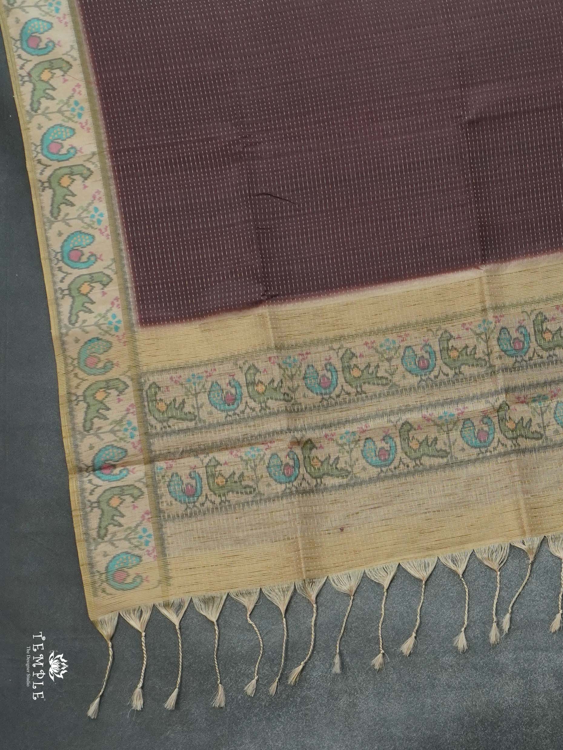 Handloom Chappa Silk Saree | TTDS2715