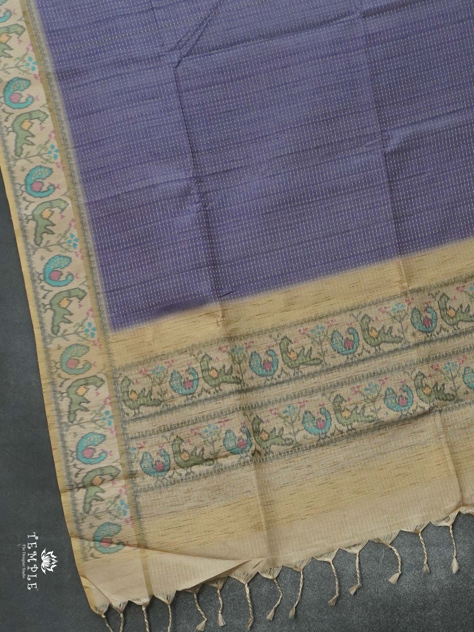 Handloom Chappa Silk Saree | TTDS2715