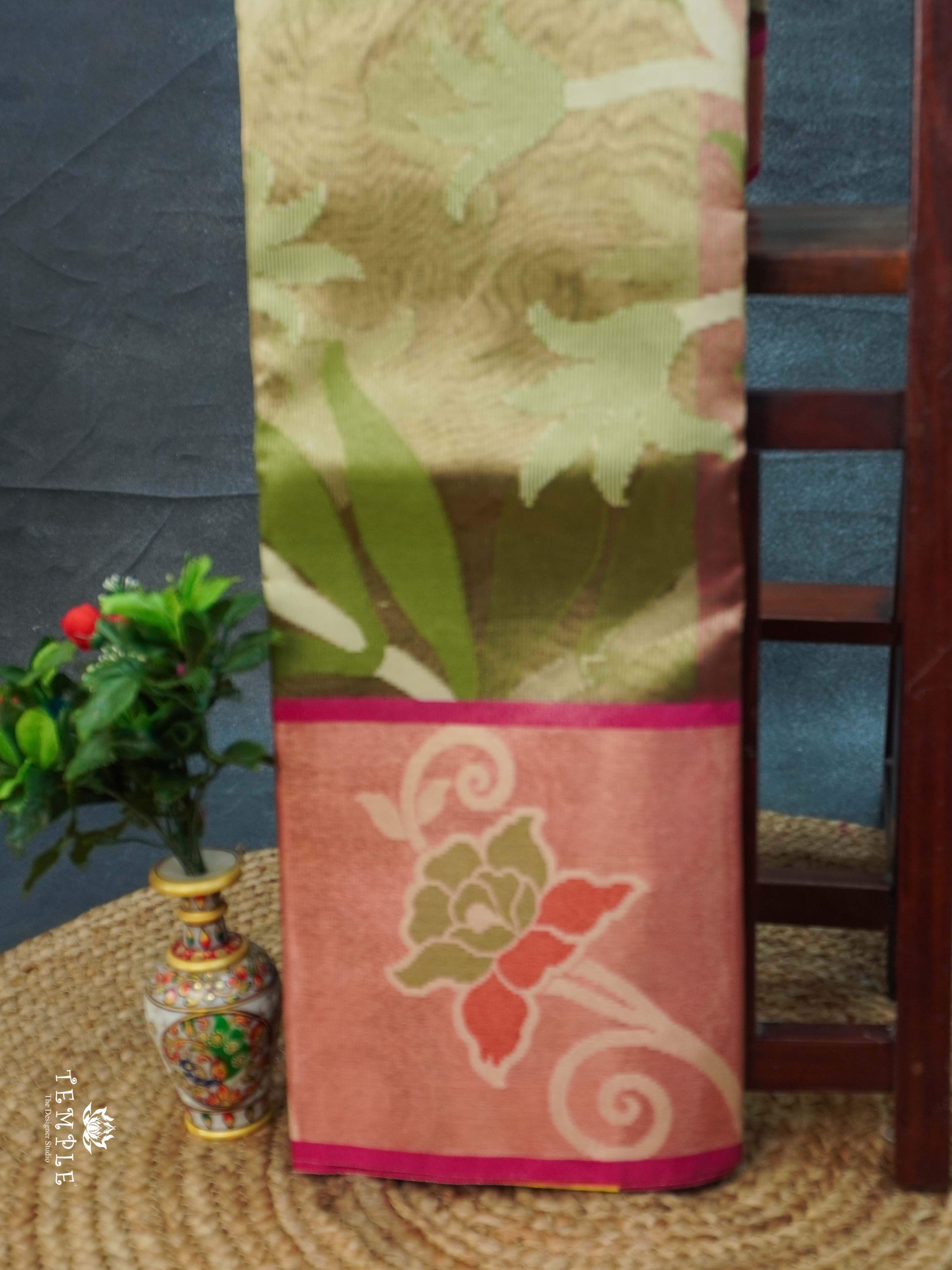 Tissue saree with Pochampally Pattern | TTDS2269