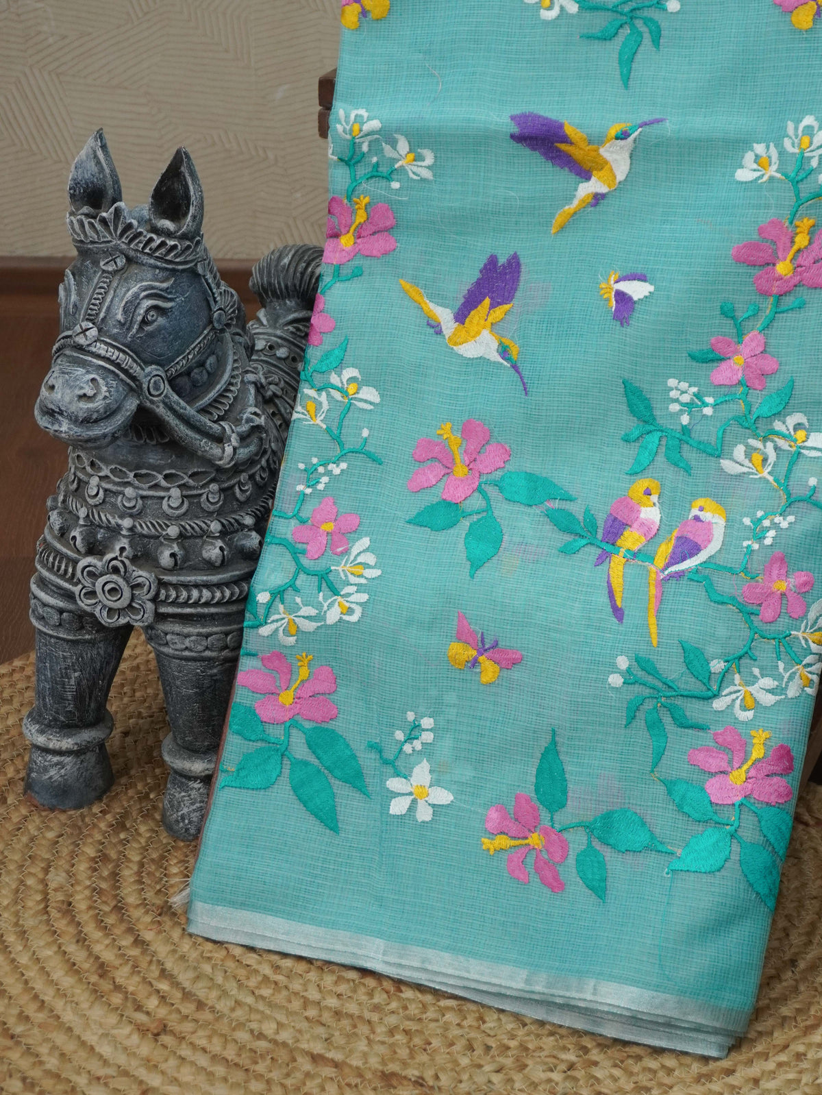Kota Saree With Embroidery Work | TTDS3608