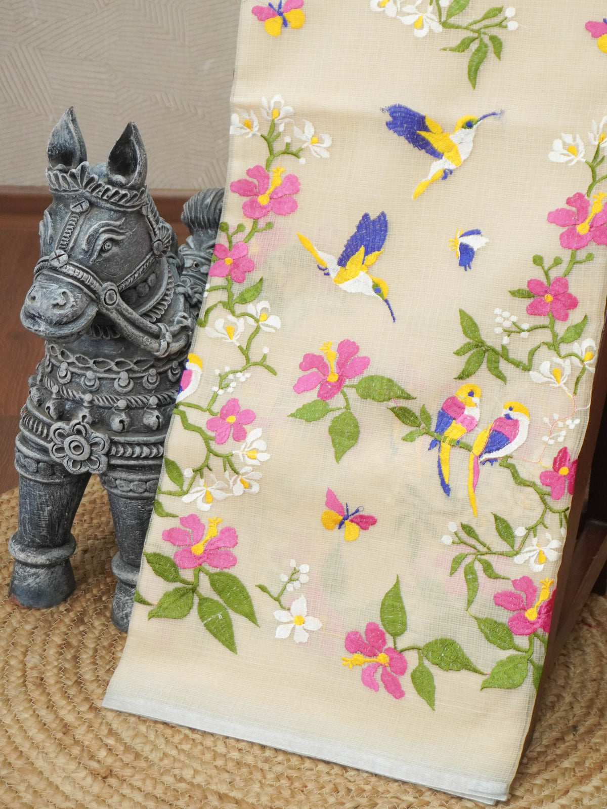 Kota Saree With Embroidery Work | TTDS3608