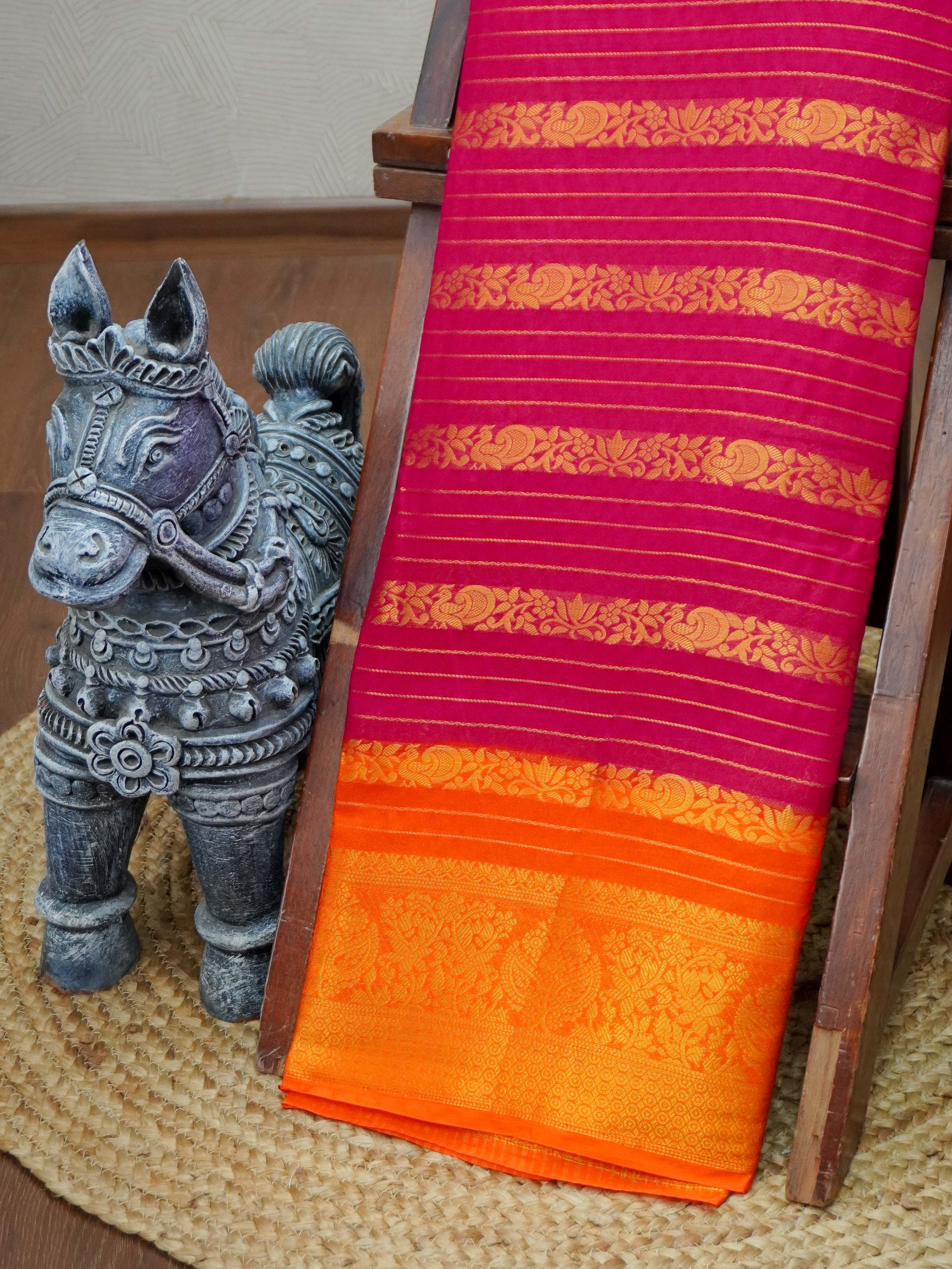 Fancy Georgtte Saree | TTDS3233