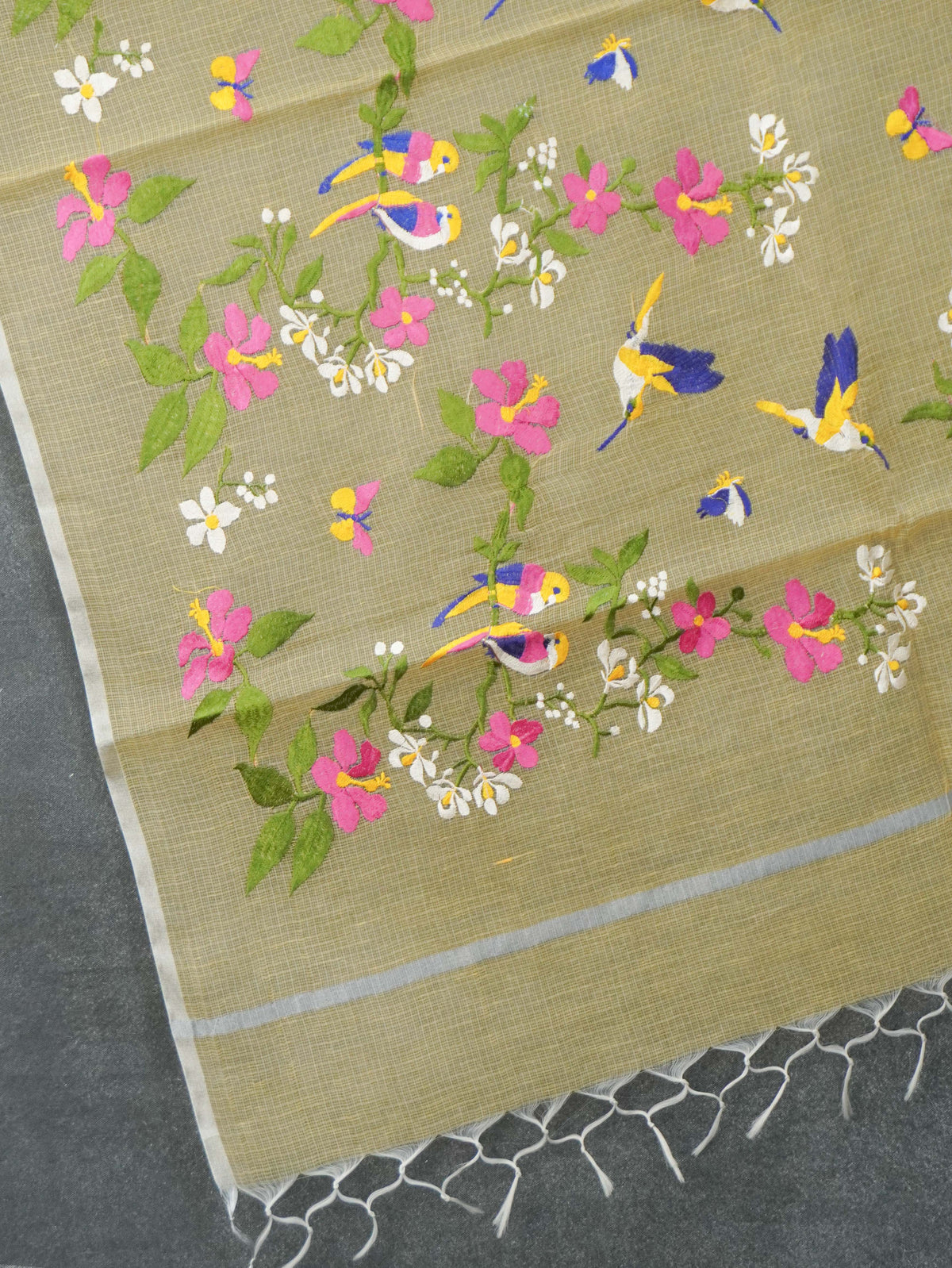 Kota Saree With Embroidery Work | TTDS3608